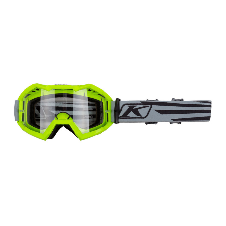 Klim Viper Off-Road Goggle - Illusion Gray/Yellow (Clear) [Sample]