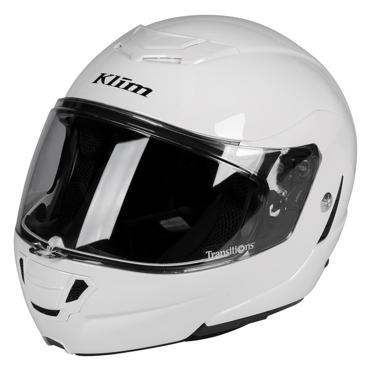 Klim TK1200 Helmet (ECE/DOT) - Gloss White (LG) [Sample]