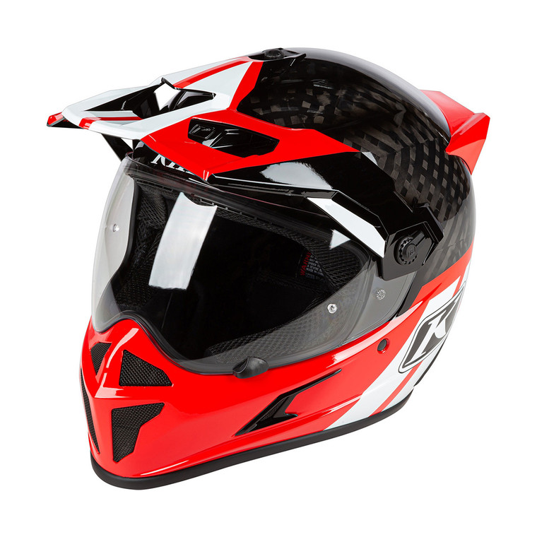 Klim Krios Karbon Adventure Helmet (ECE) - Twotrak Redrock