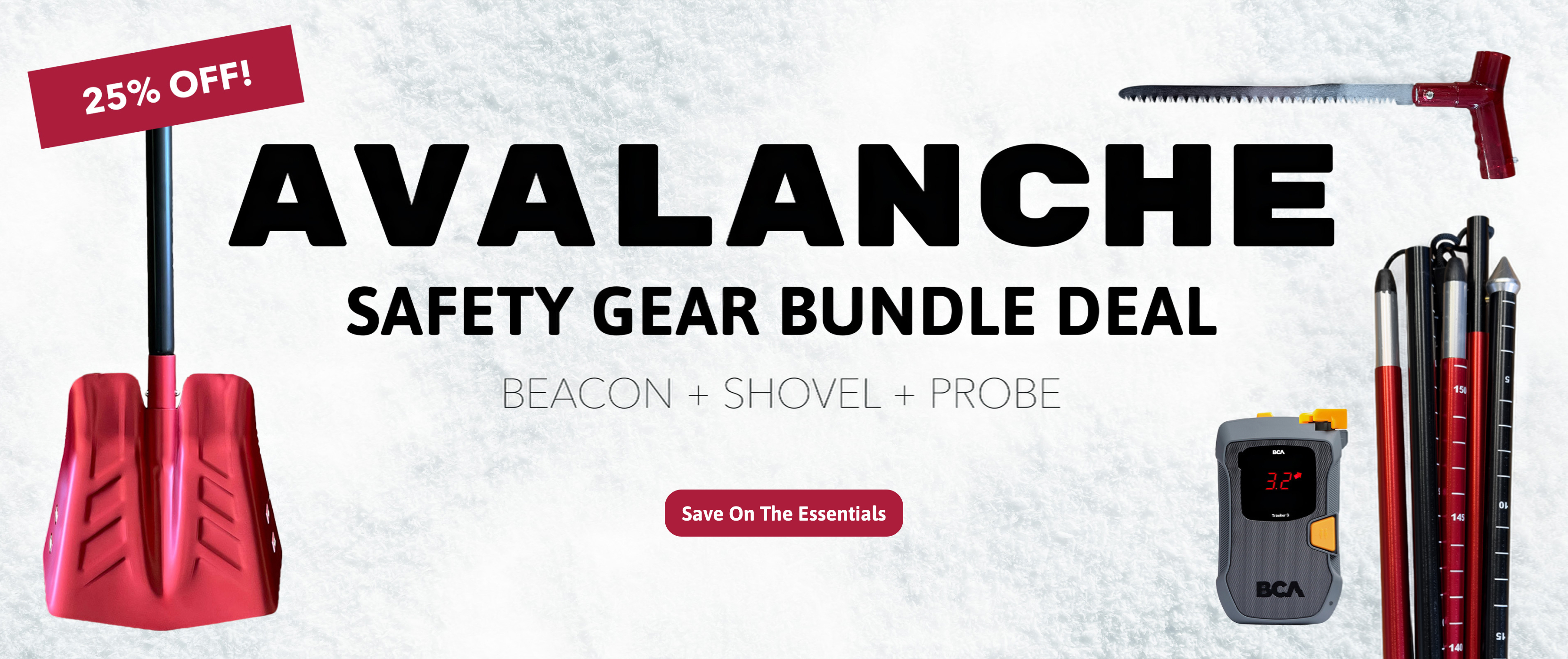 Avalanche Safety Gear Bundle Deal