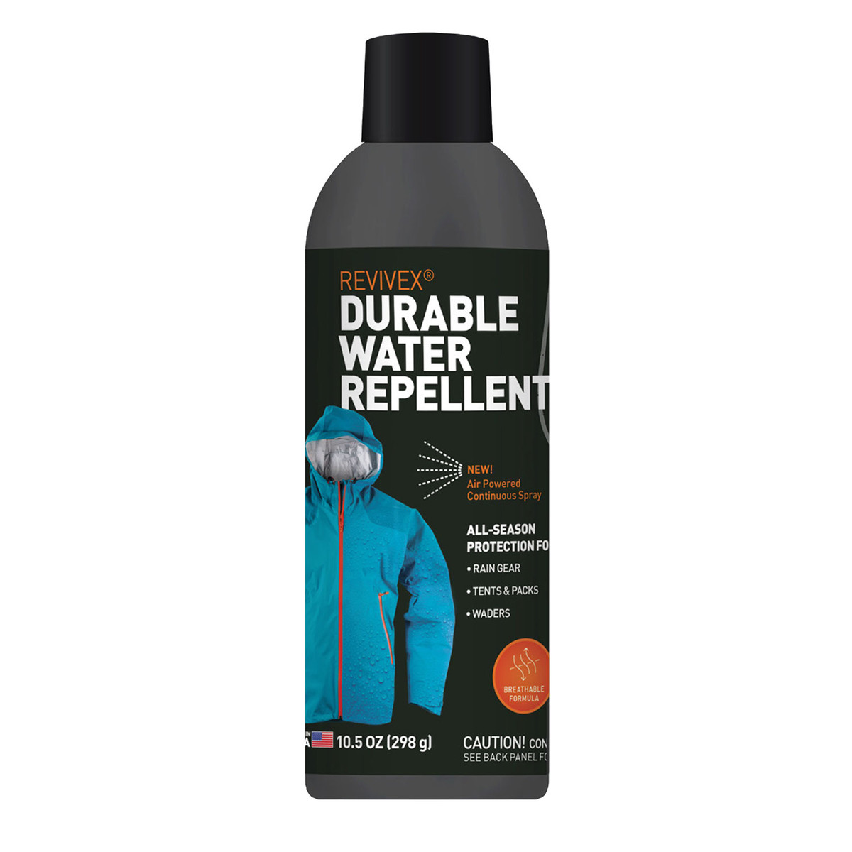 Revivex Durable Water Repellent Spray - Black (10.5oz)