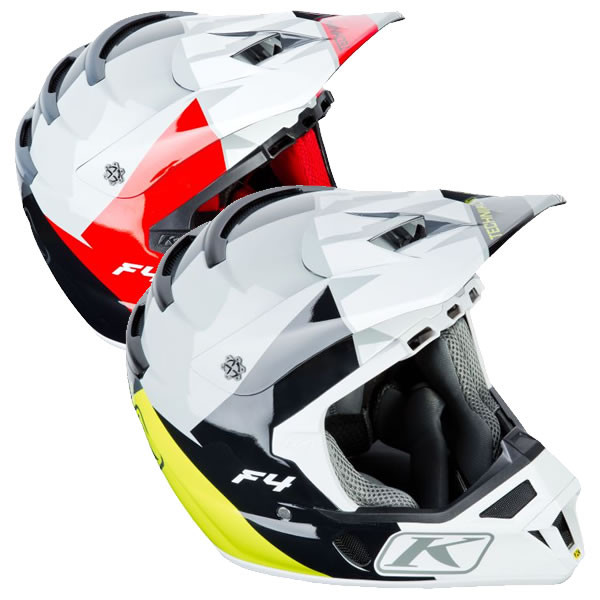Klim F4 ECE Helmet - Rift (Non-Current)