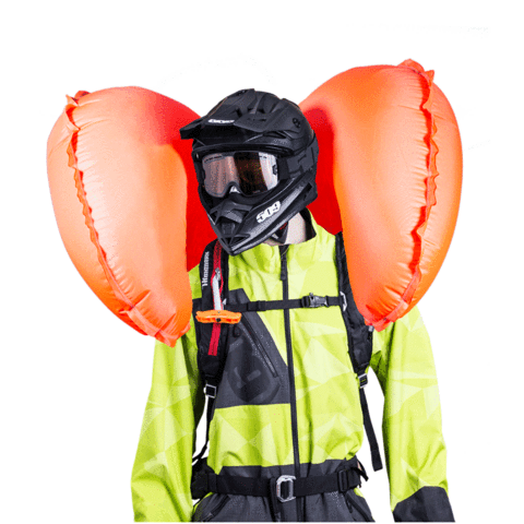 SnowPulse Highmark Guide 3.0 Airbag Pack (P.A.S) - Black