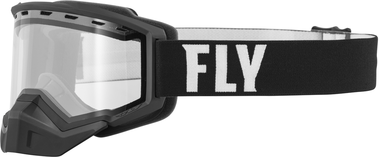 FLY Focus Snow Goggle - Black/White (Clear)