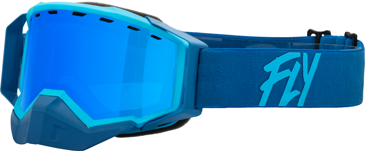 FLY Zone Snow Goggle - Blue/Light Blue (Blue Tint/Sky Blue Mirror)