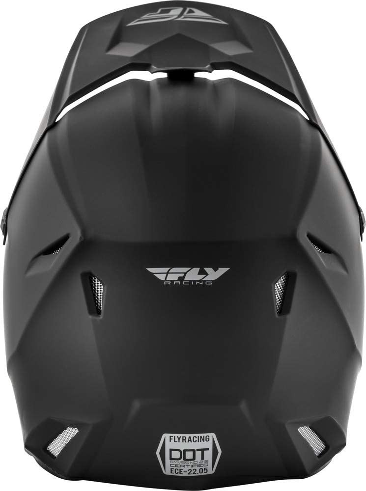 FLY RACING KINETIC SOLID HELMET - MATTE BLACK