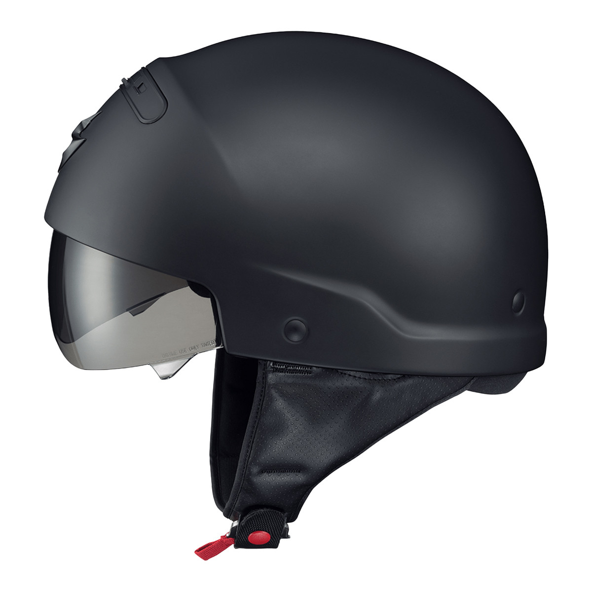 Scorpion Covert Open-Face Solid Helmet - Matte Black