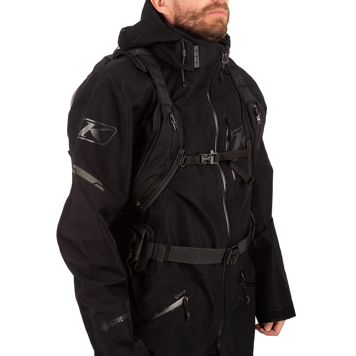 Klim Atlas 24 Avalanche Airbag Pack - Black/Castlerock