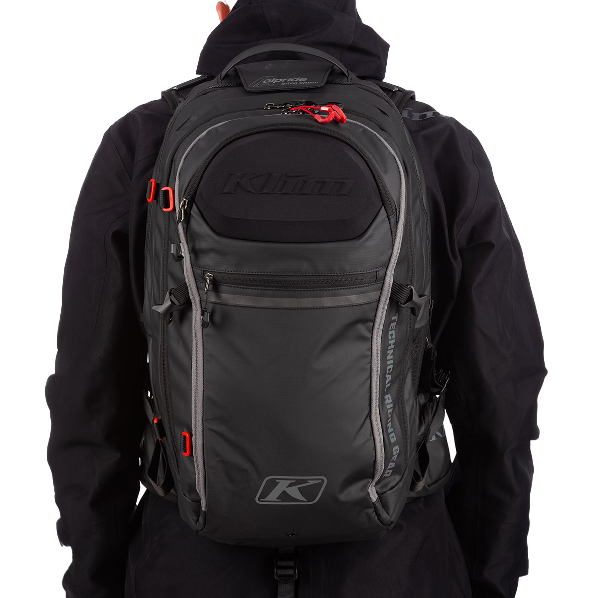 Klim Atlas 24 Avalanche Airbag Pack - Black/Castlerock