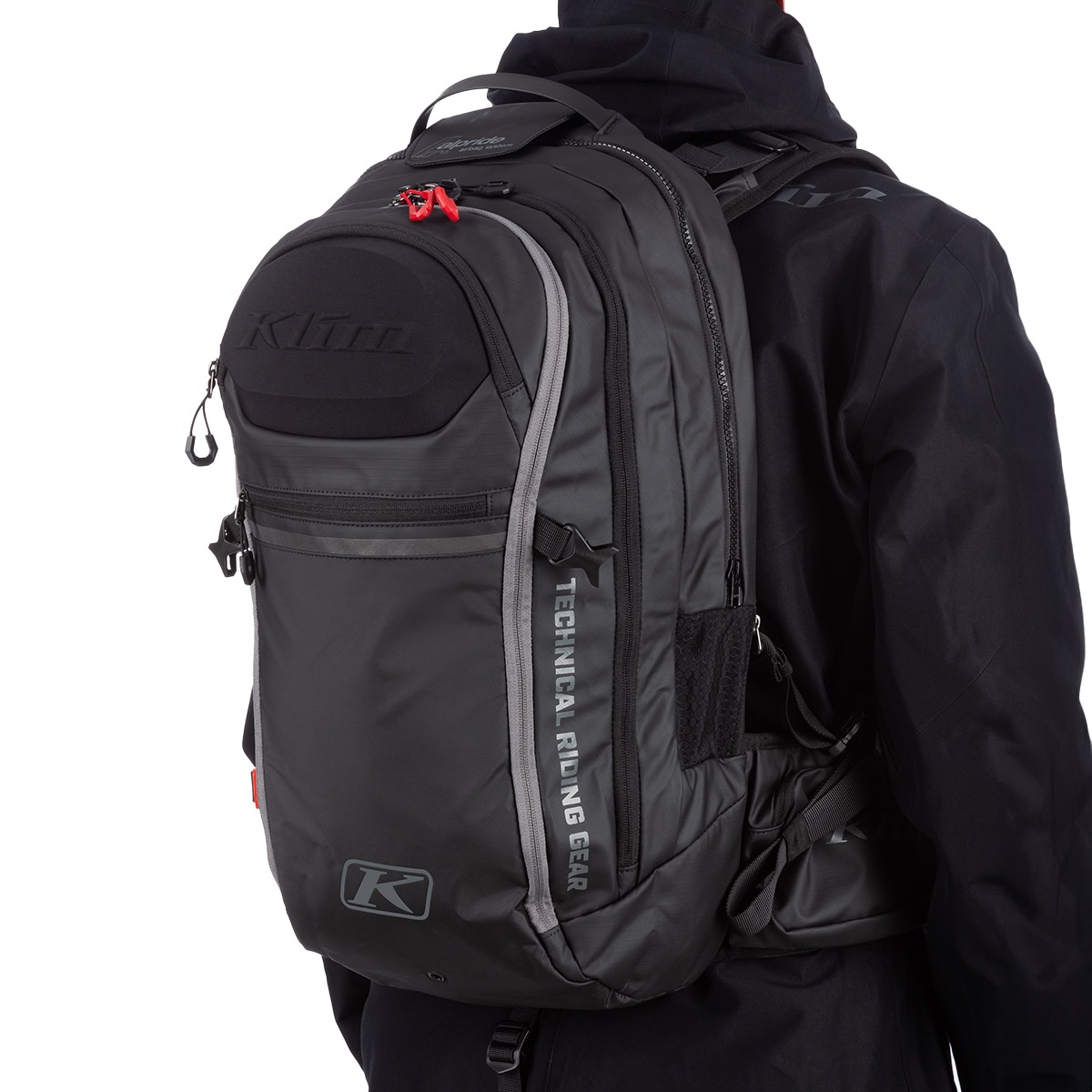 Klim Atlas 24 Avalanche Airbag Pack - Black/Castlerock