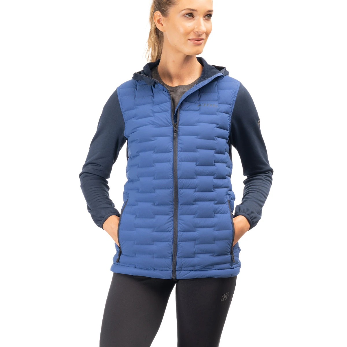 Klim Women's Luna Stretch Down Hybrid Hoodie