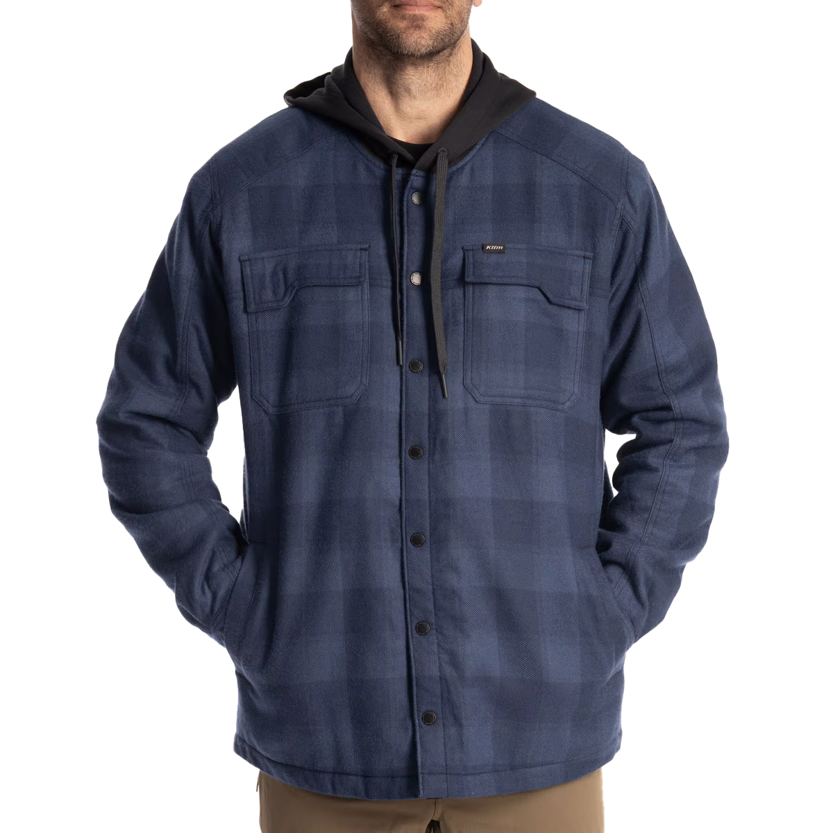 Klim Targhee Fleece Lined Flannel Hoodie