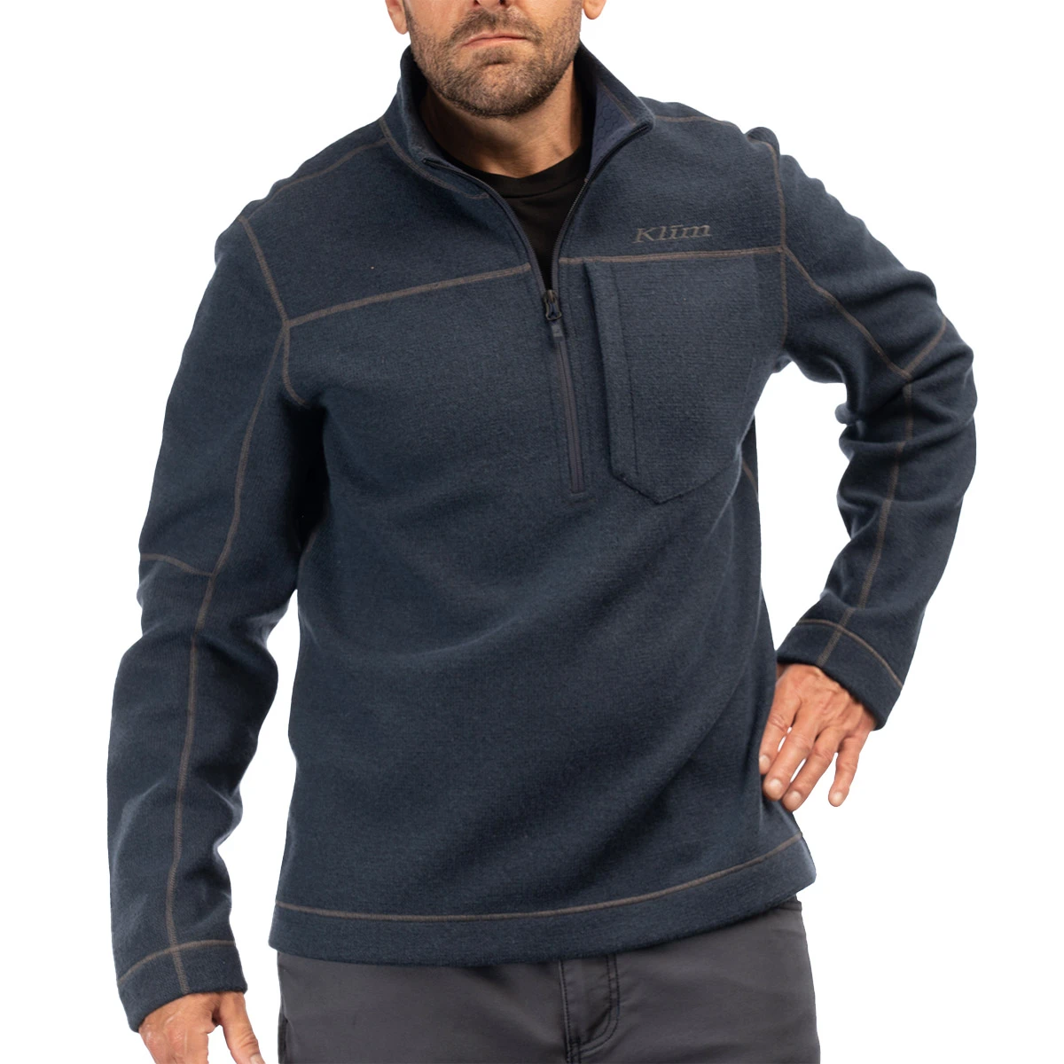 Klim Bighorn Canyon Wool Fleece 1/4 Zip