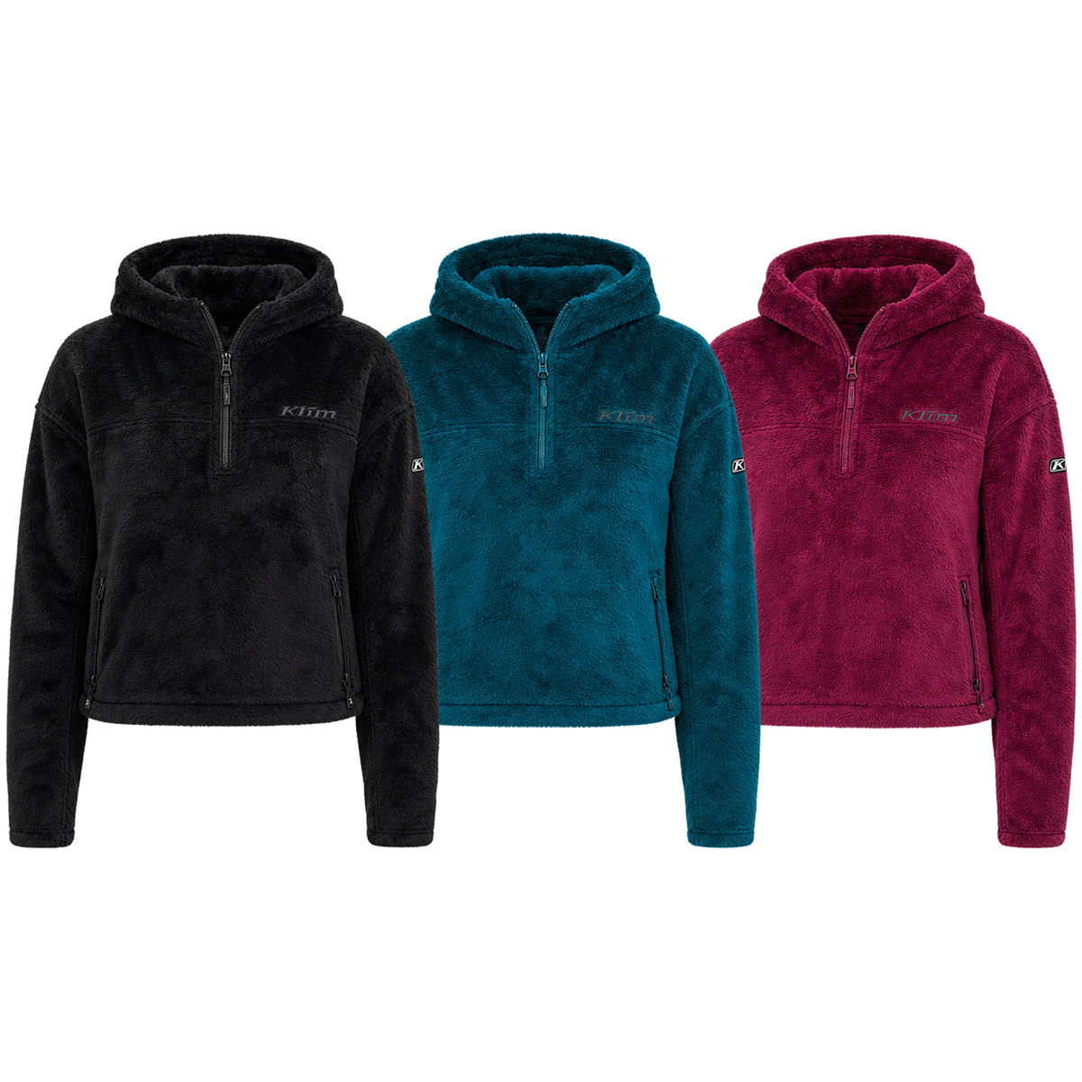 Klim Women's Cascade 1/4 Zip Crop Hoodie [Non-Current]