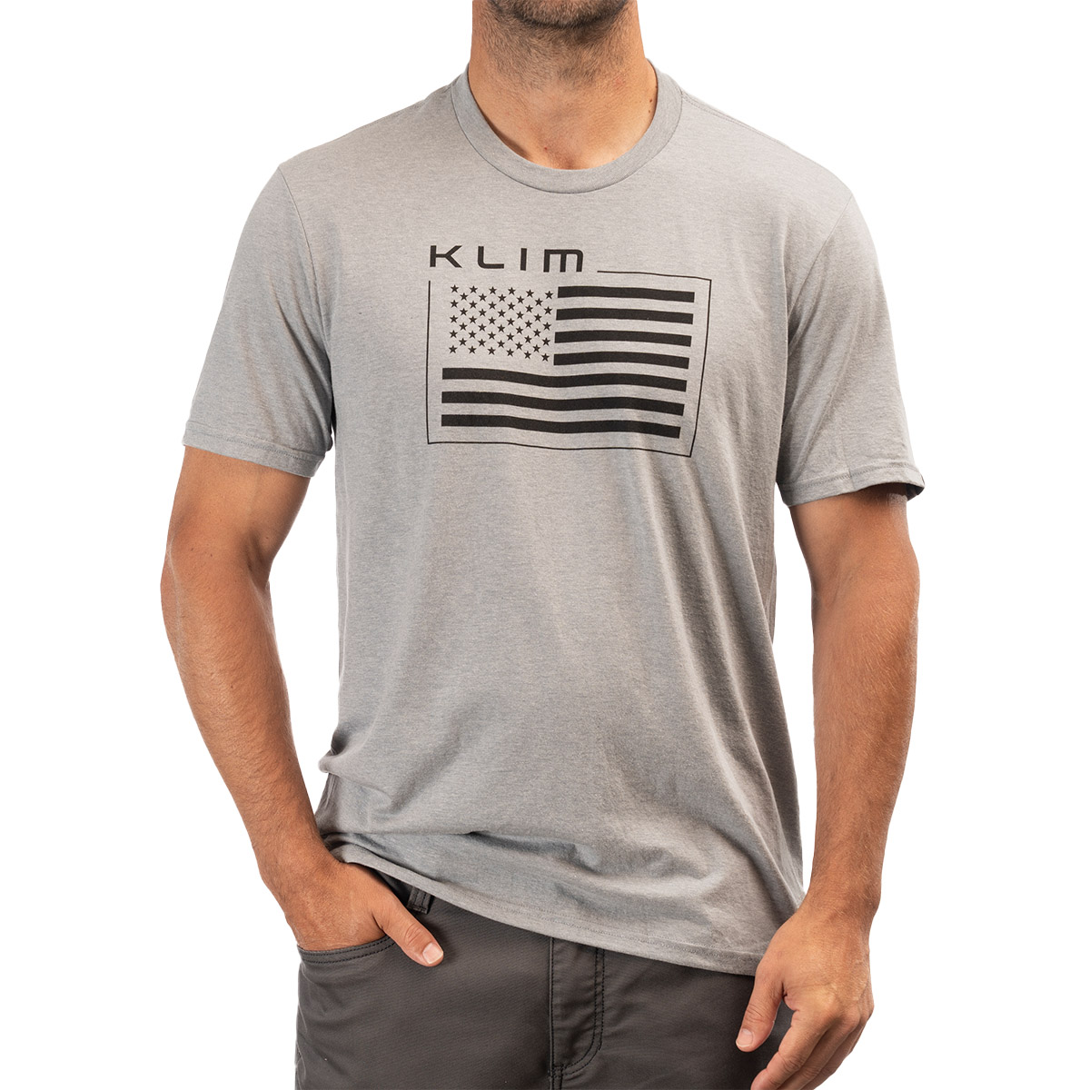 Klim Patriot Klim Flag Tri-Blend T-Shirt (Non-Current)