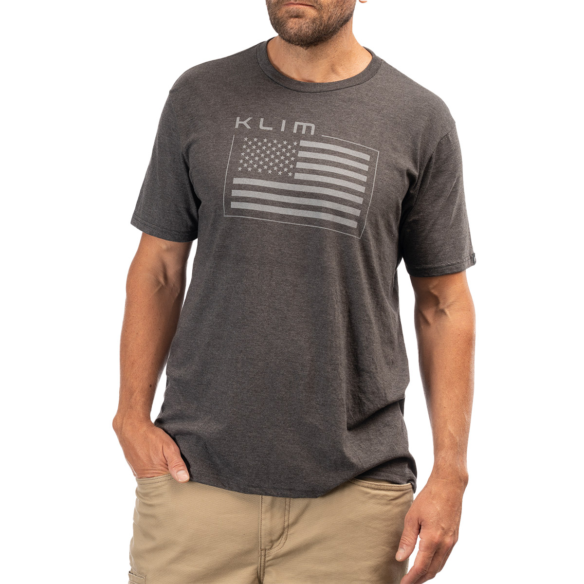 Klim Patriot Klim Flag Tri-Blend T-Shirt (Non-Current)