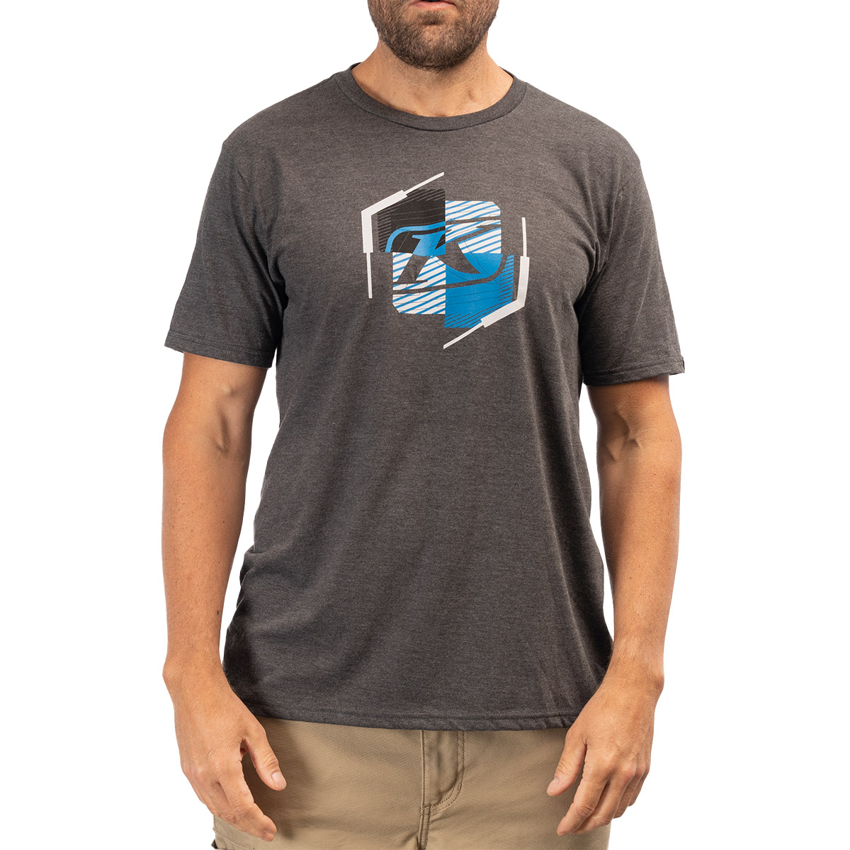 Klim Men's K Shield Crest Tri-Blend T-Shirt