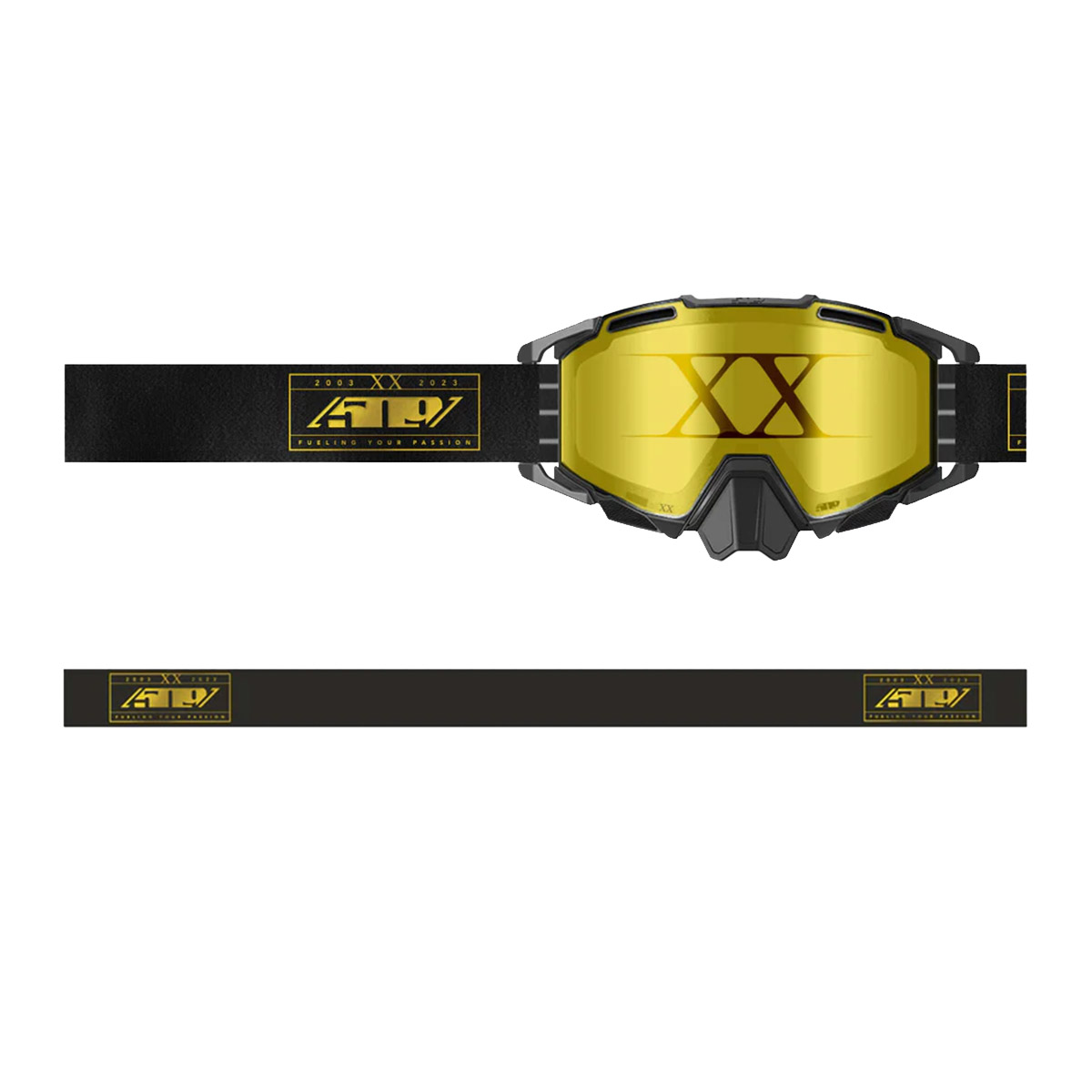 509 Sinister X7 Goggle - Black Gold [Limited Edition] | SnowBigDeal