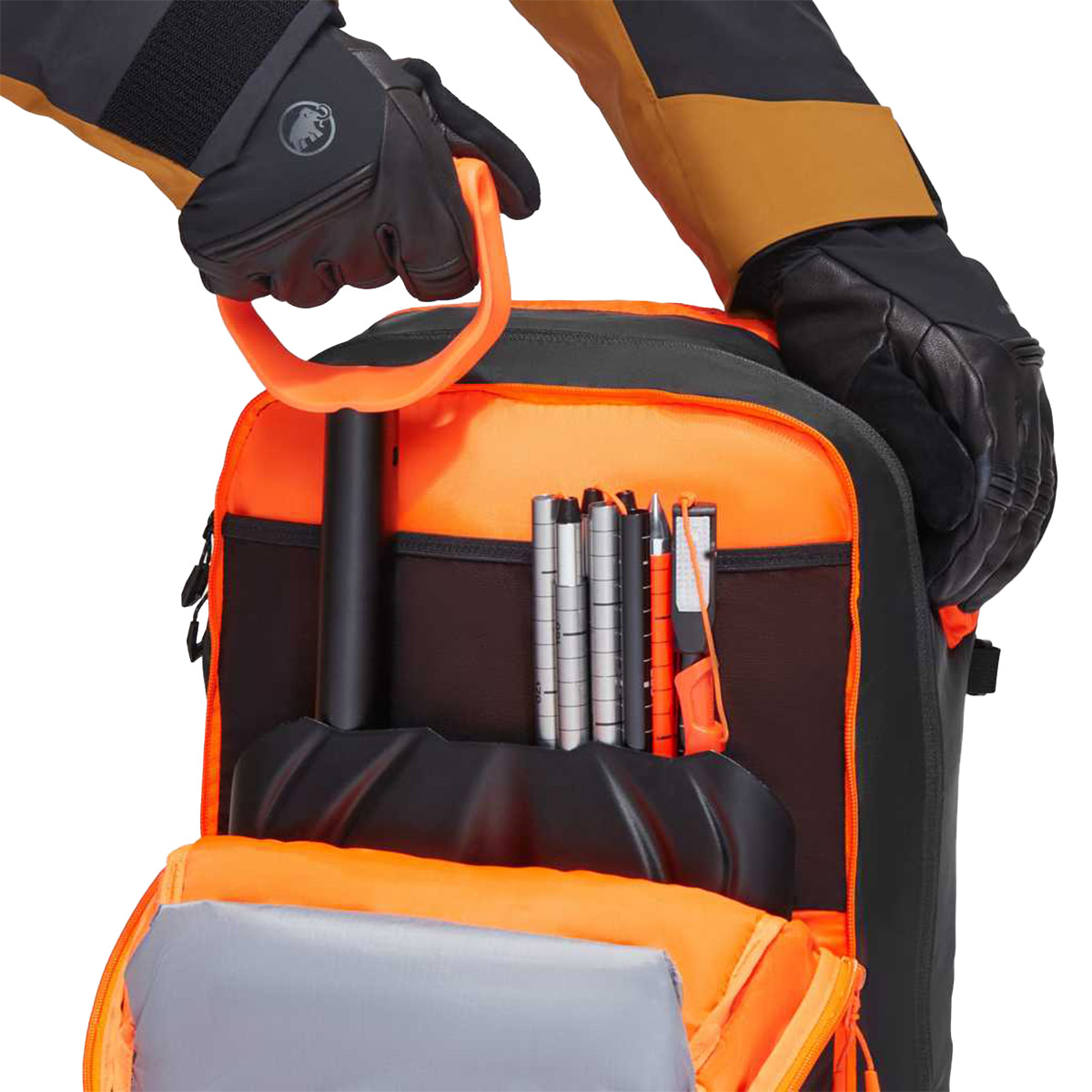 スノーボード MAMMUT pro protection airbag 45L Mammut Pro 45 Removable Airbag 3.0 Backpack | SnowBigDeal
