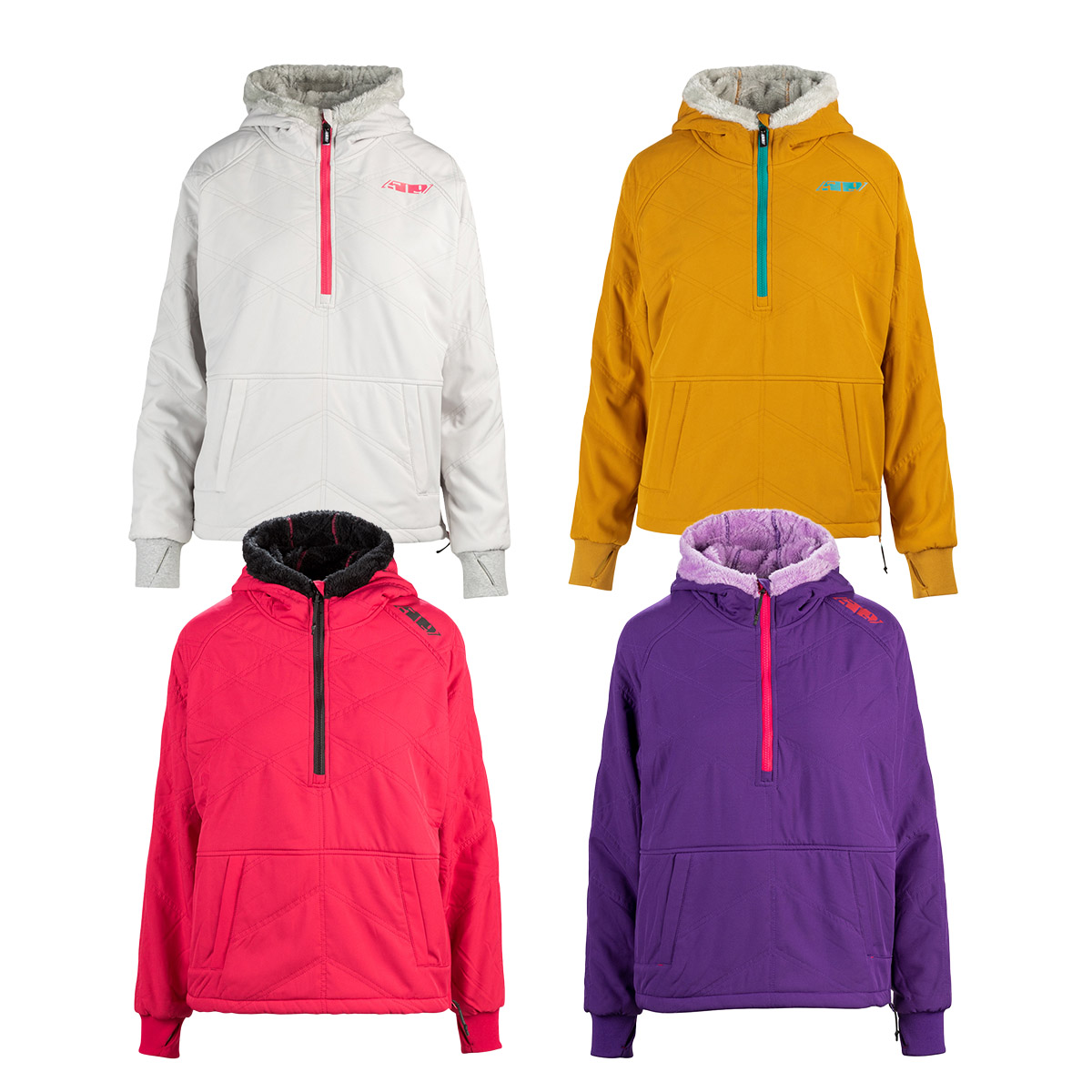 509 Women's Aurora Quilted Hoodie