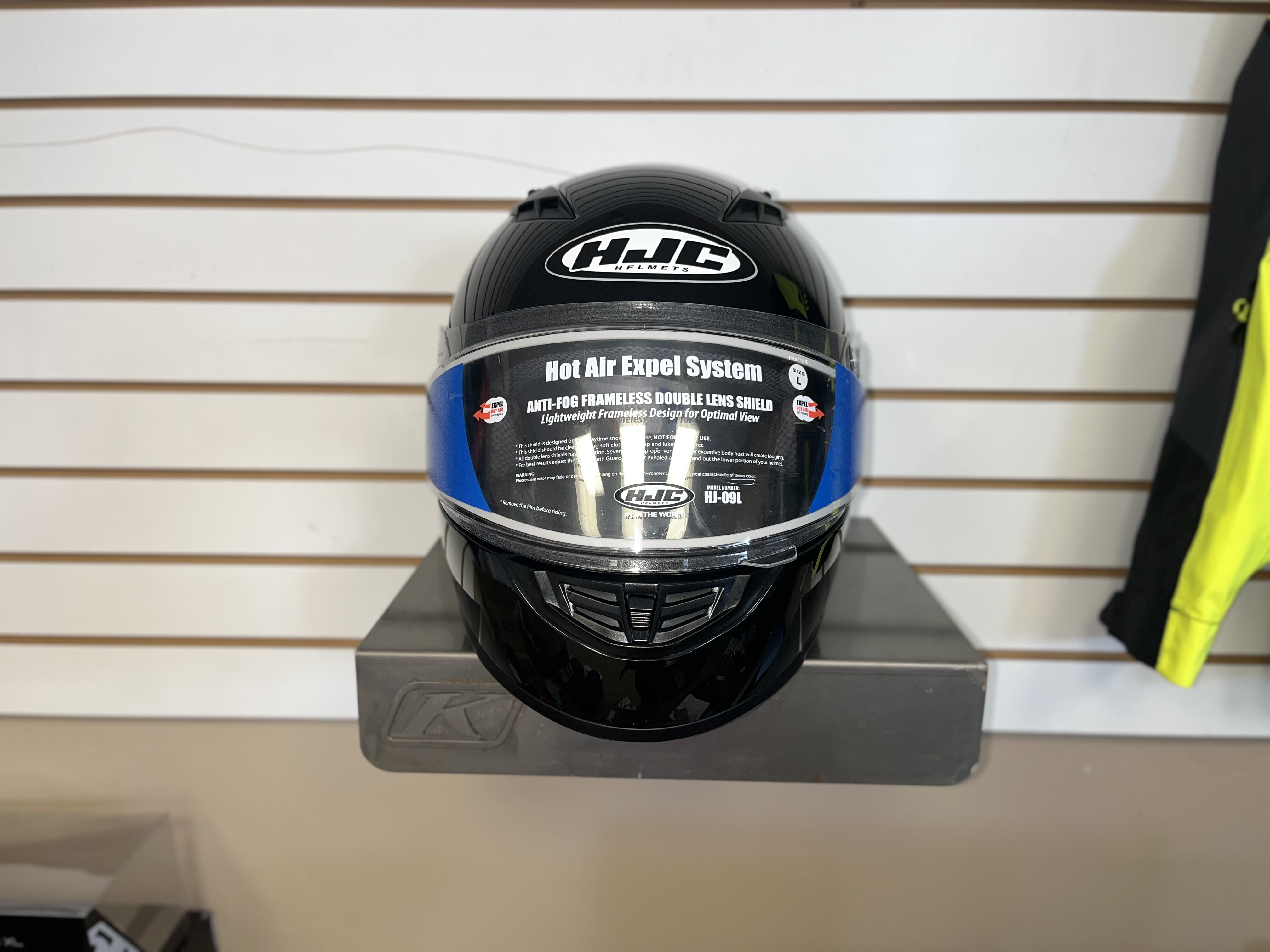HJC CS-R3 SNOW MOTORCYCLE HELMET (BLACK) (LARGE) - DISPLAY MODEL