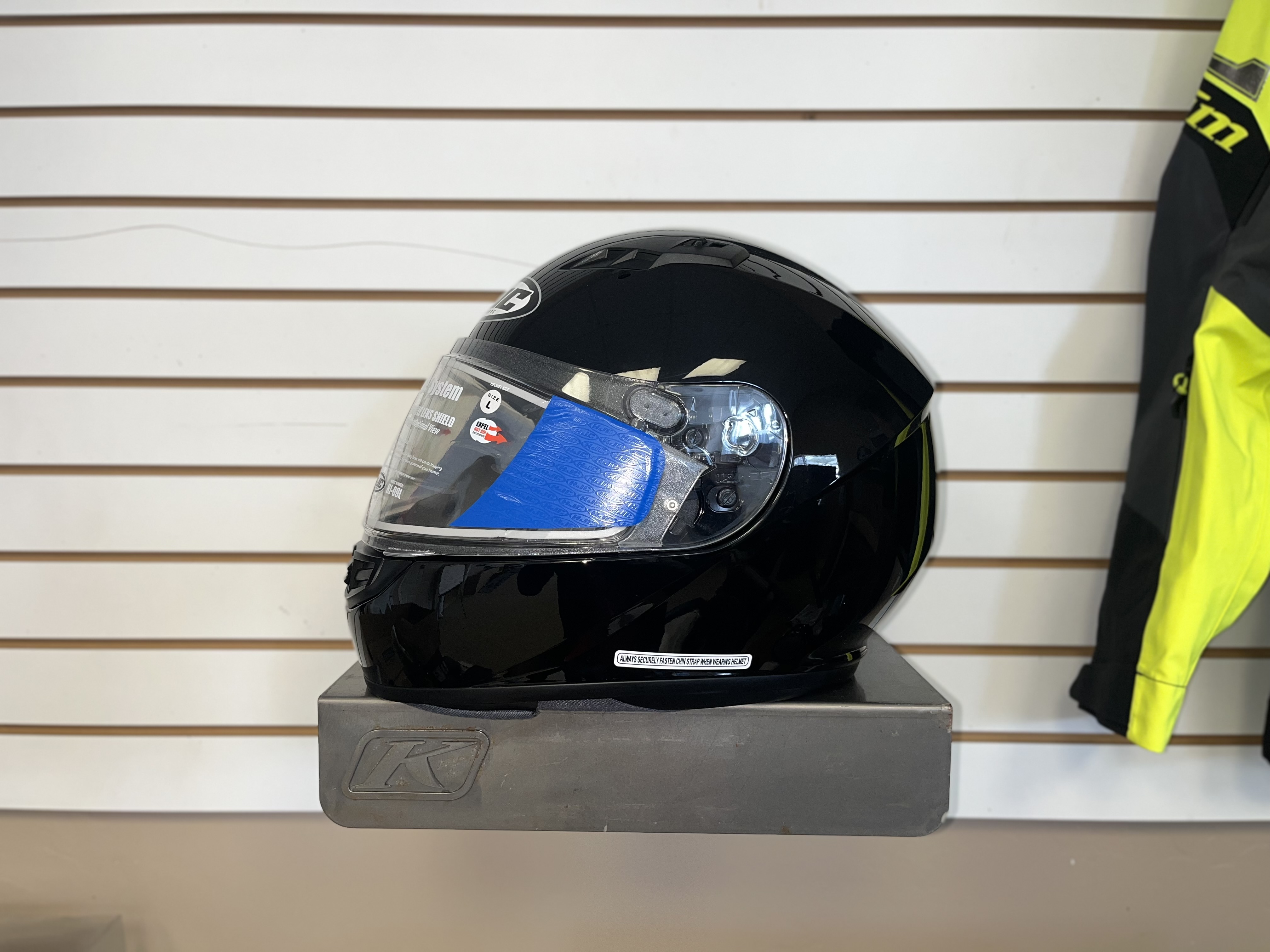 HJC CS-R3 SNOW MOTORCYCLE HELMET (BLACK) (LARGE) - DISPLAY MODEL