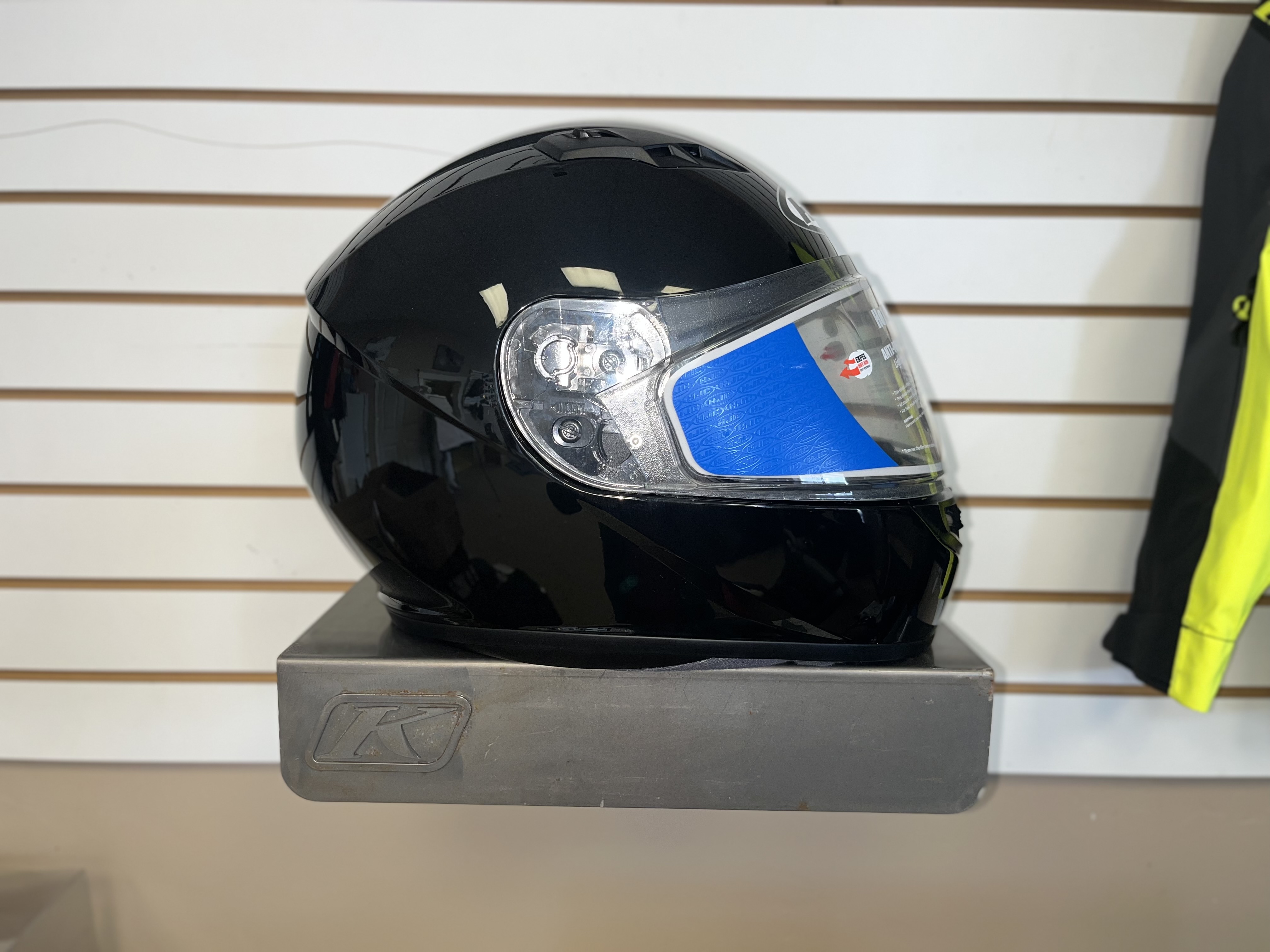 HJC CS-R3 SNOW MOTORCYCLE HELMET (BLACK) (LARGE) - DISPLAY MODEL