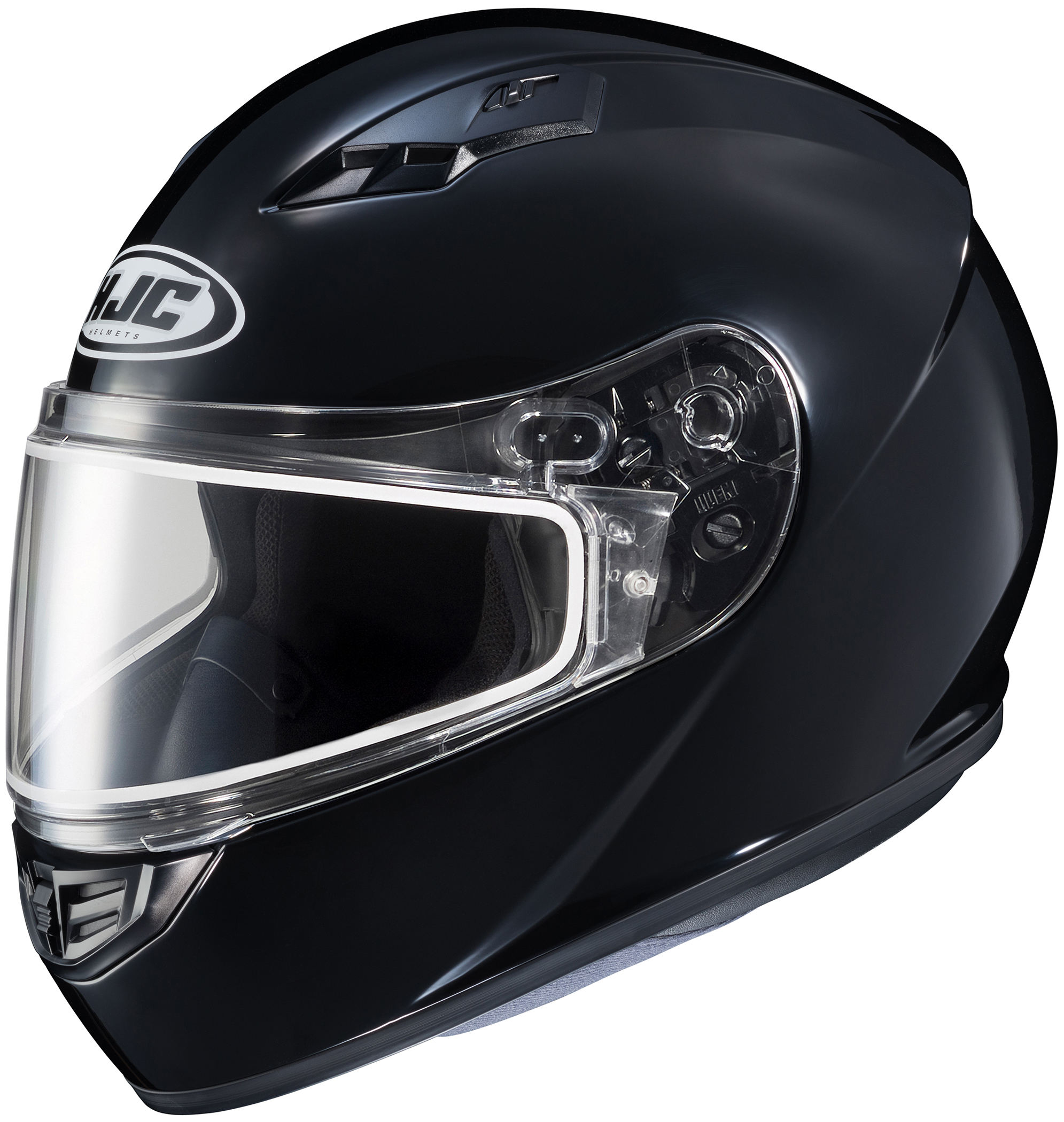 HJC CS-R3 SNOW MOTORCYCLE HELMET (BLACK) (LARGE) - DISPLAY MODEL