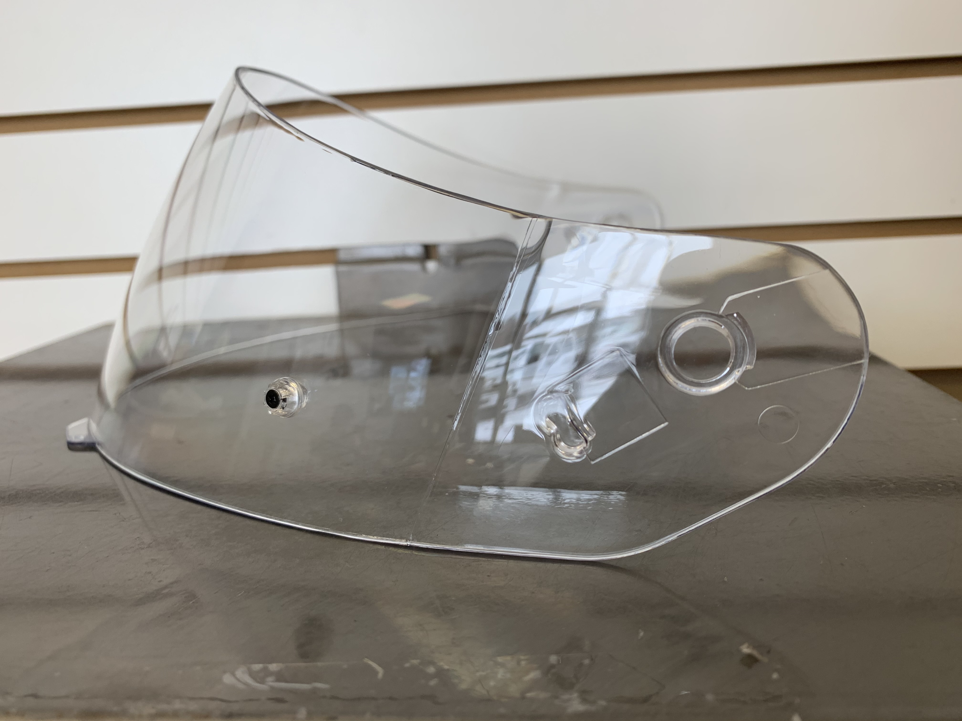 HJC HJ-17 Pinlock Shield Clear - Used with Minor Scratches