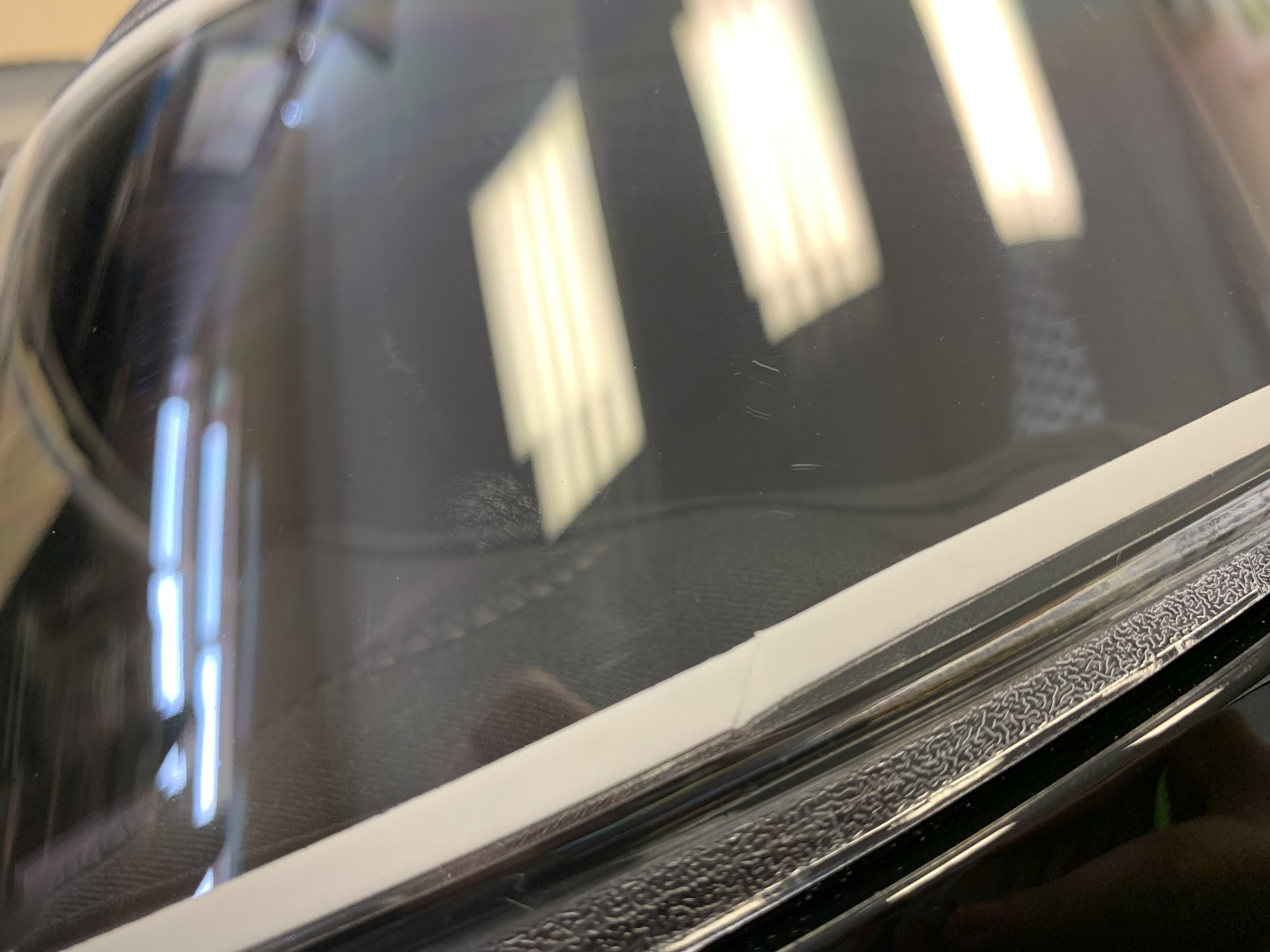 HJC CS-R3 Snow Black Size Medium - Used w/ Blemishes