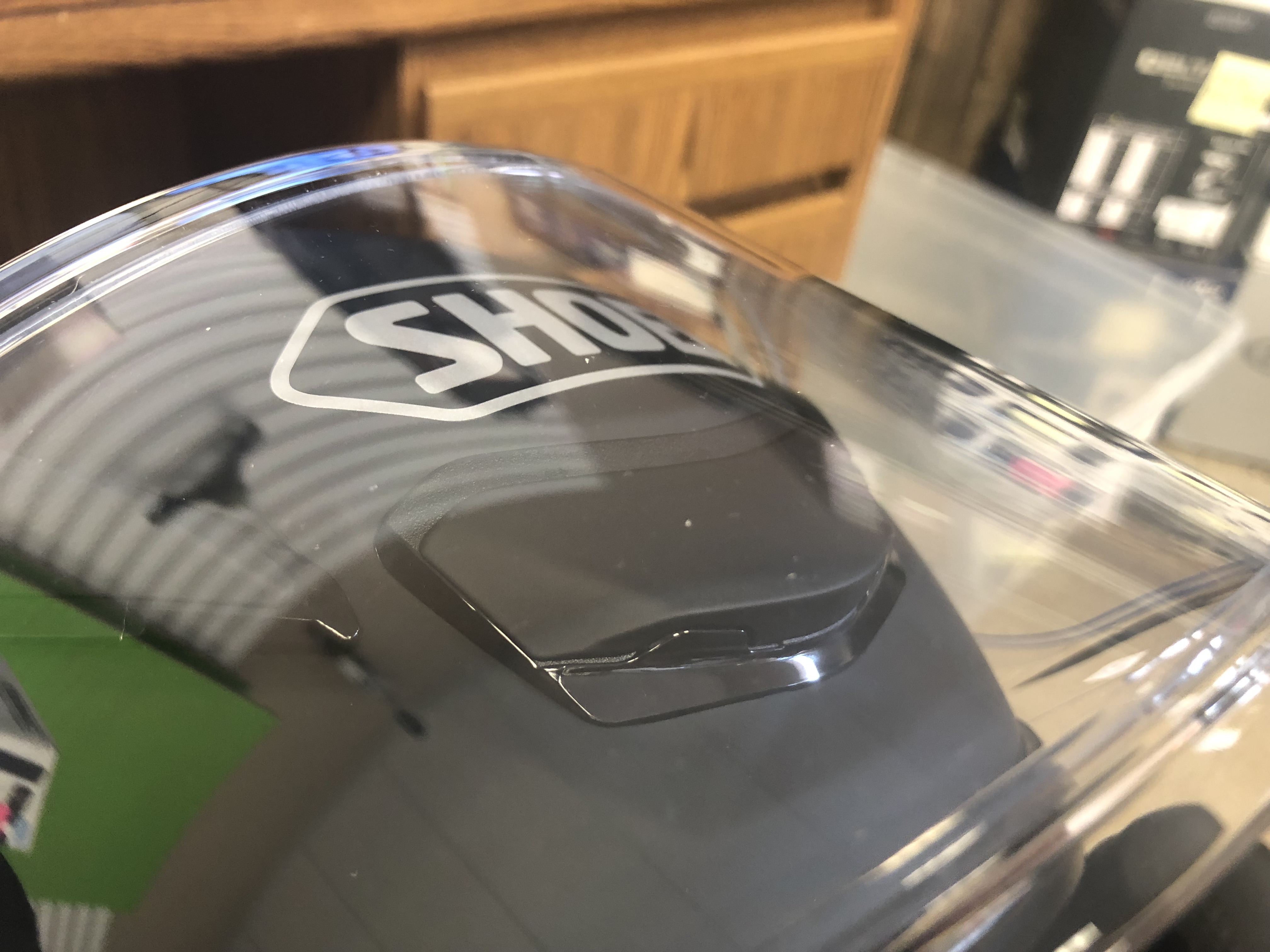 Shoei RF-1400 Full-Face Motorcycle Helmet MATTE BLACK 2X-Large - Demo Model