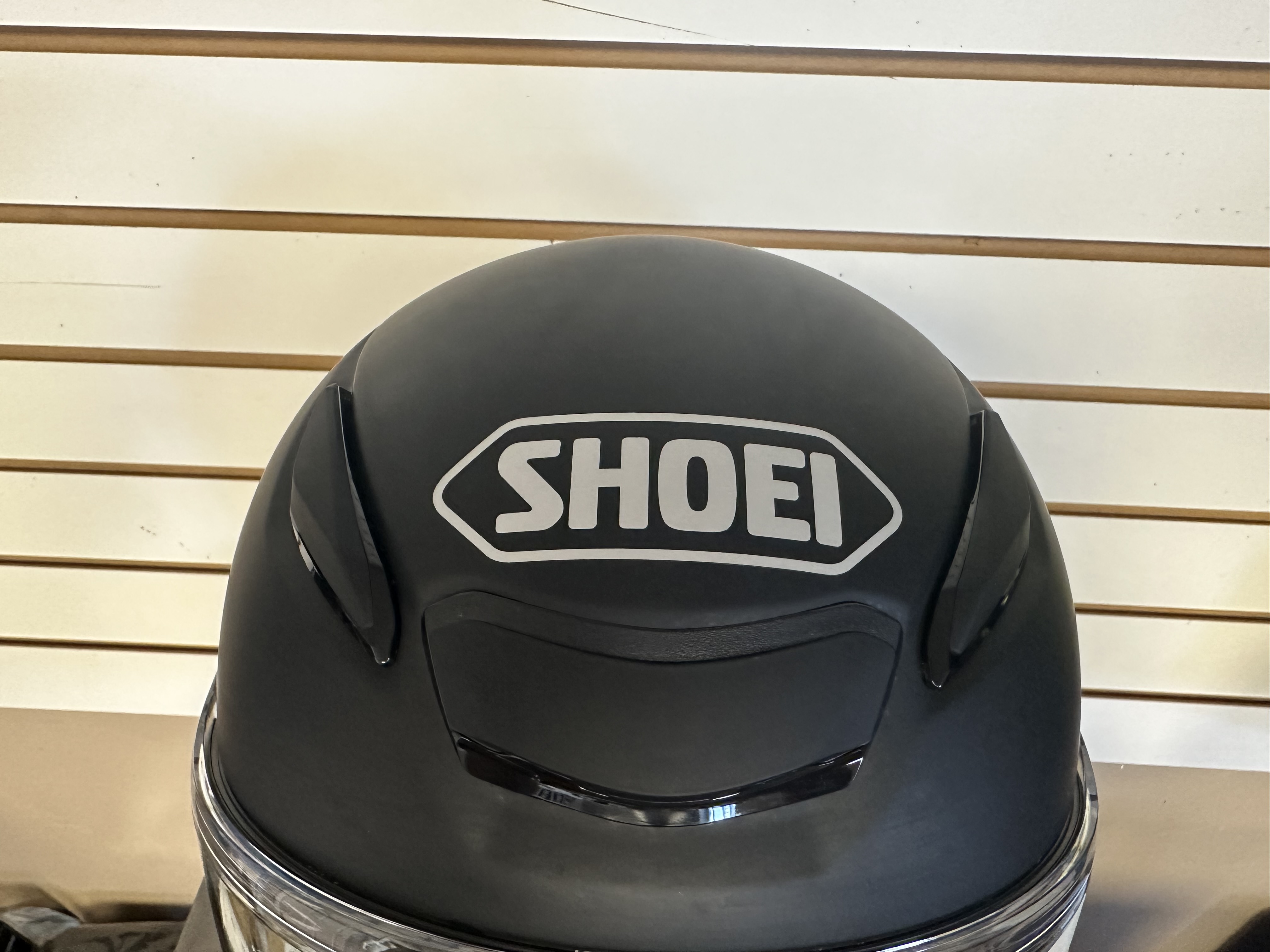 Shoei RF-1400 Full-Face Motorcycle Helmet MATTE BLACK Large - Blemished