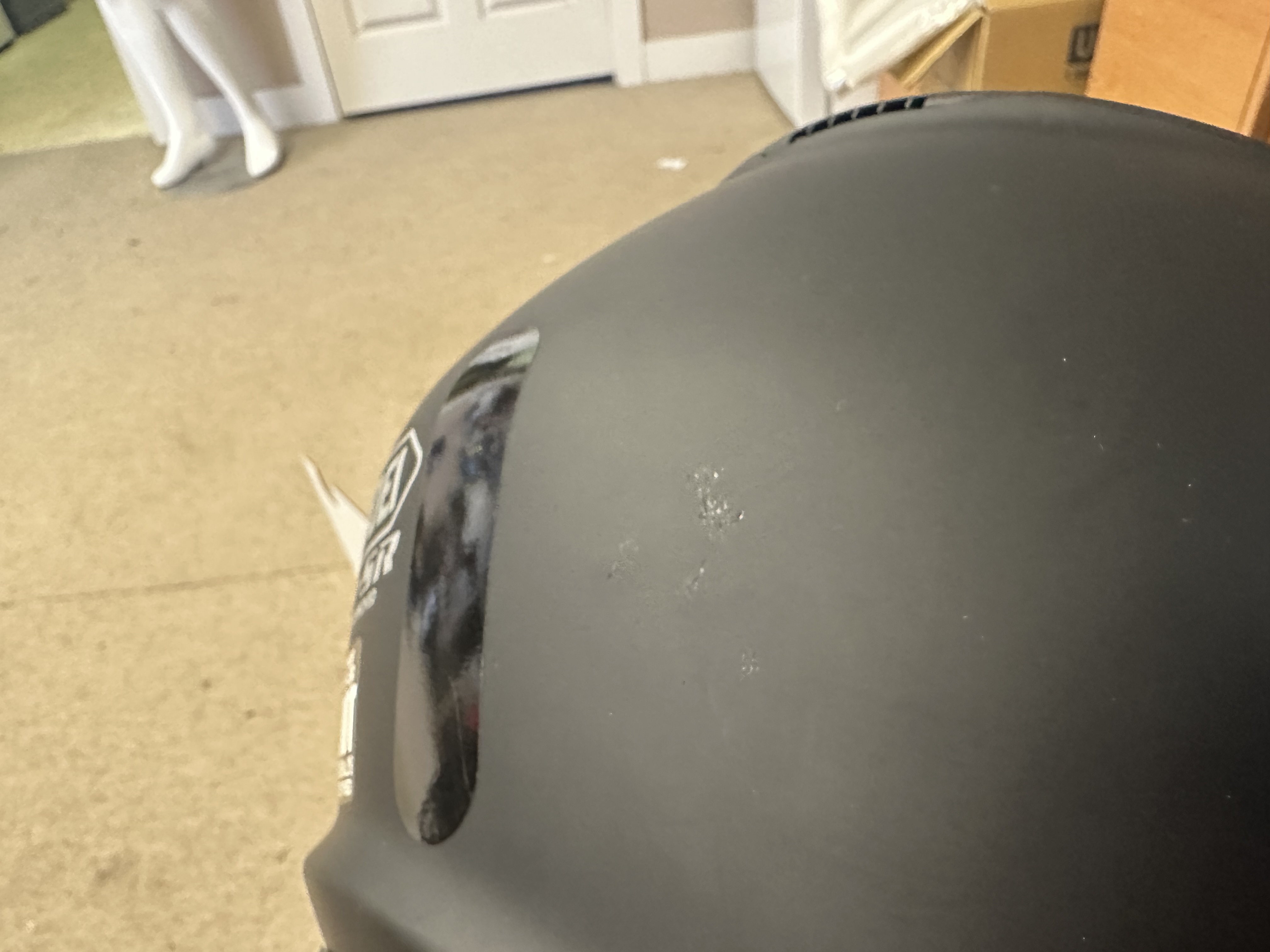 SHOEI RF-SR MATTE BLACK XLG - Blemished