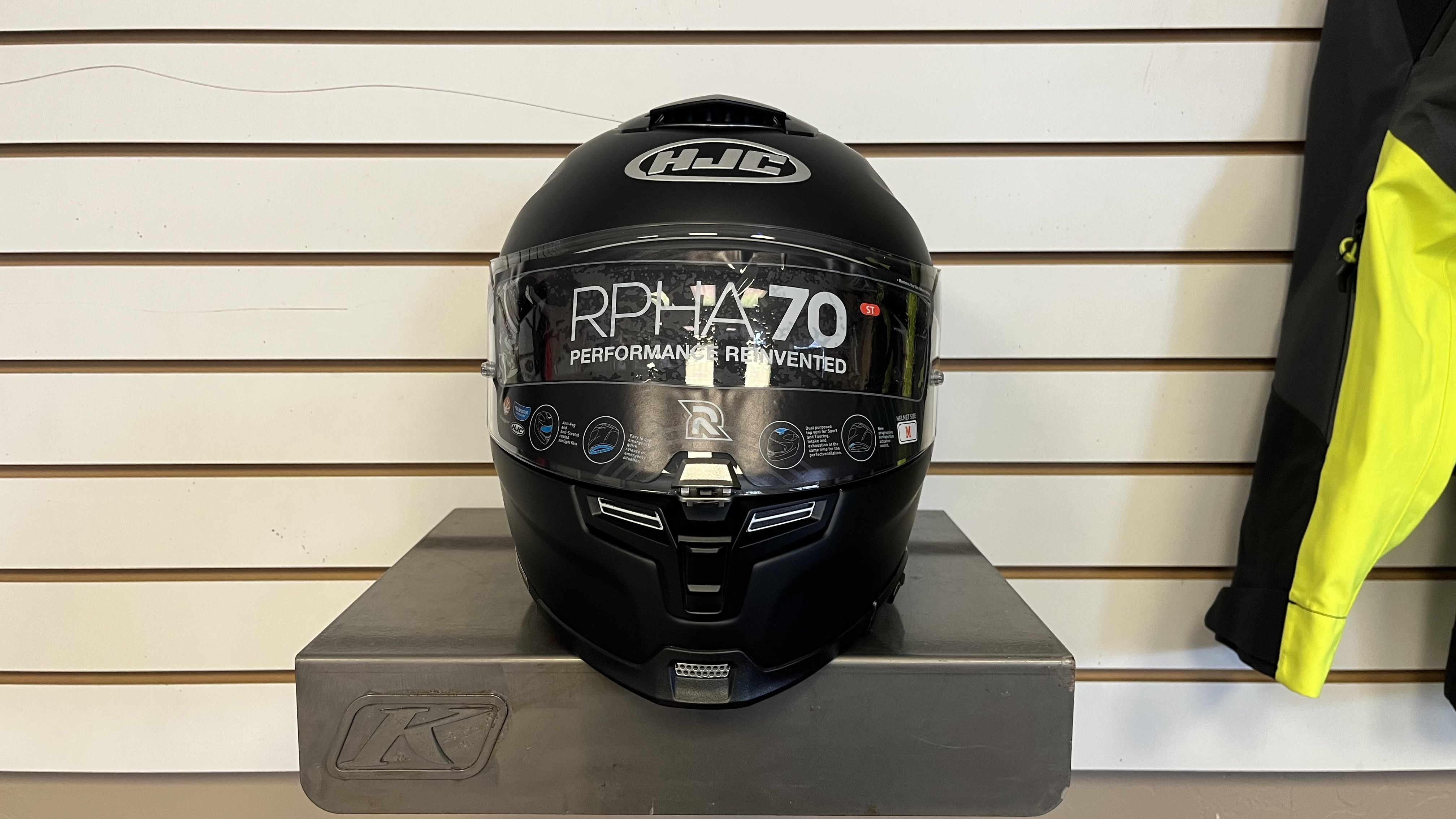 HJC Motorcycle Helmet RPHA 70 ST S/FLAT MATTE BLACK (MEDIUM)-Used W/Minor Blemishes 