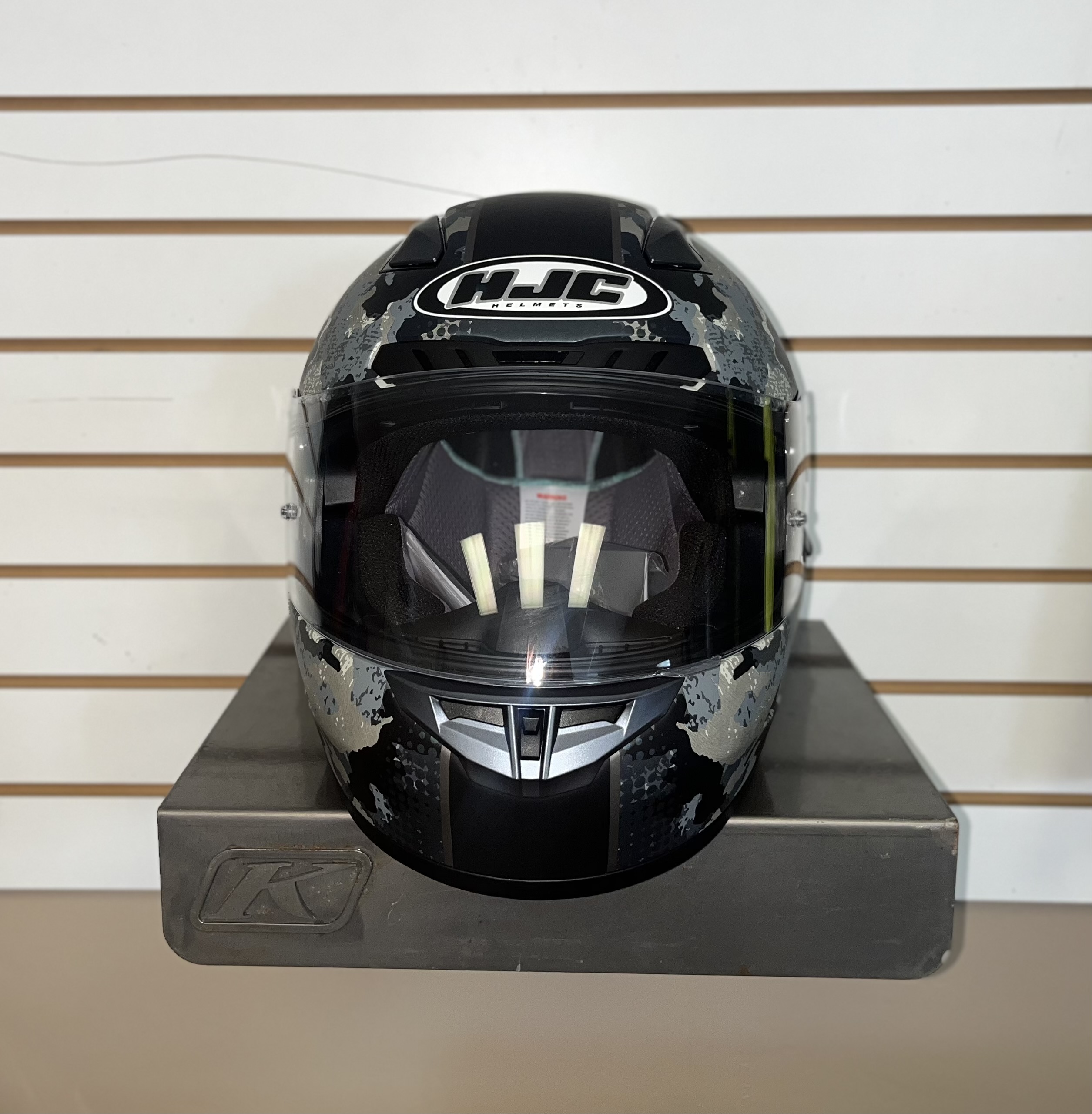 HJC CL-17 VOID MC-5F MOTORCYCLE HELMET (LARGE) - USED