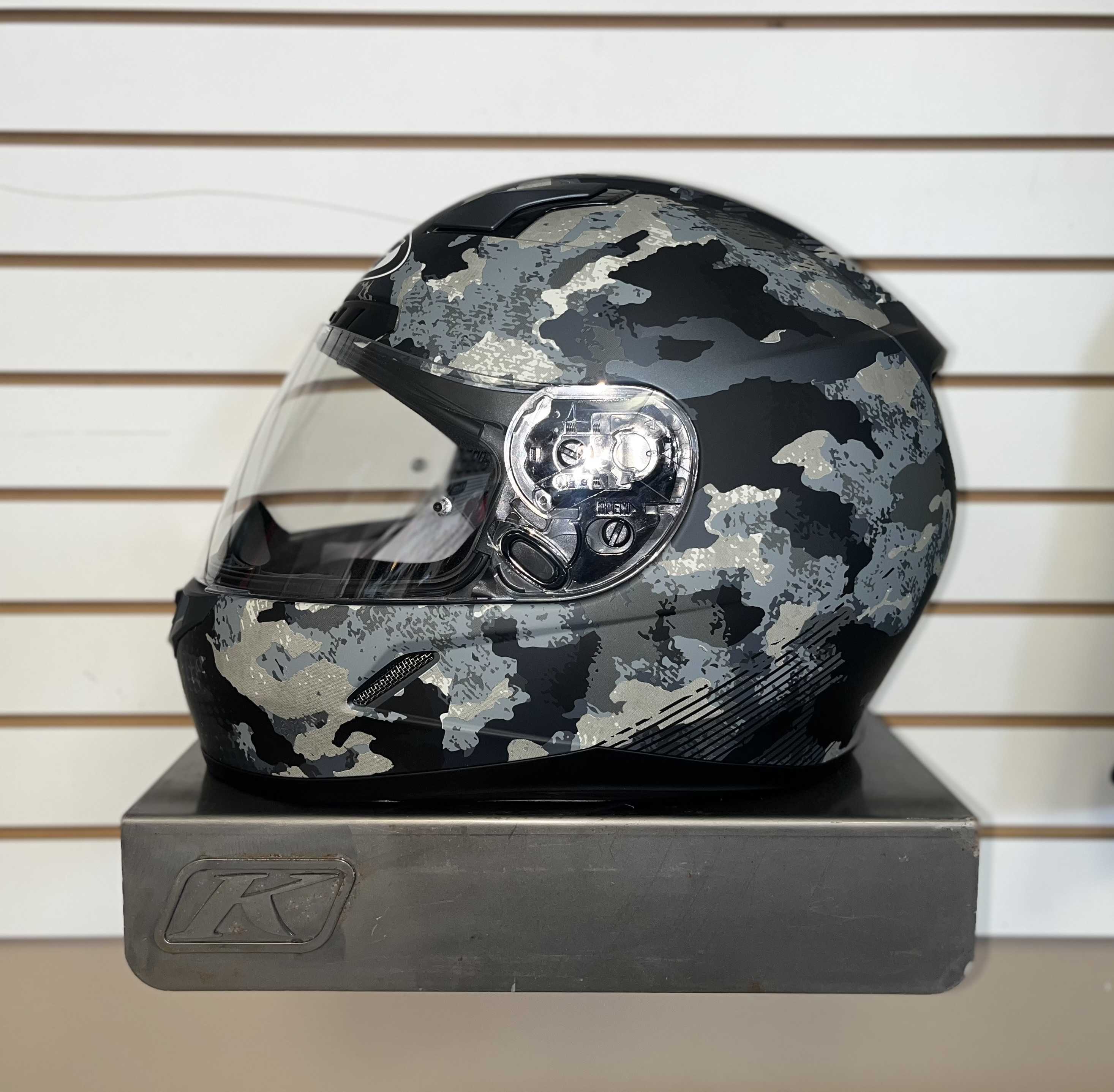 HJC CL-17 VOID MC-5F MOTORCYCLE HELMET (LARGE) - USED