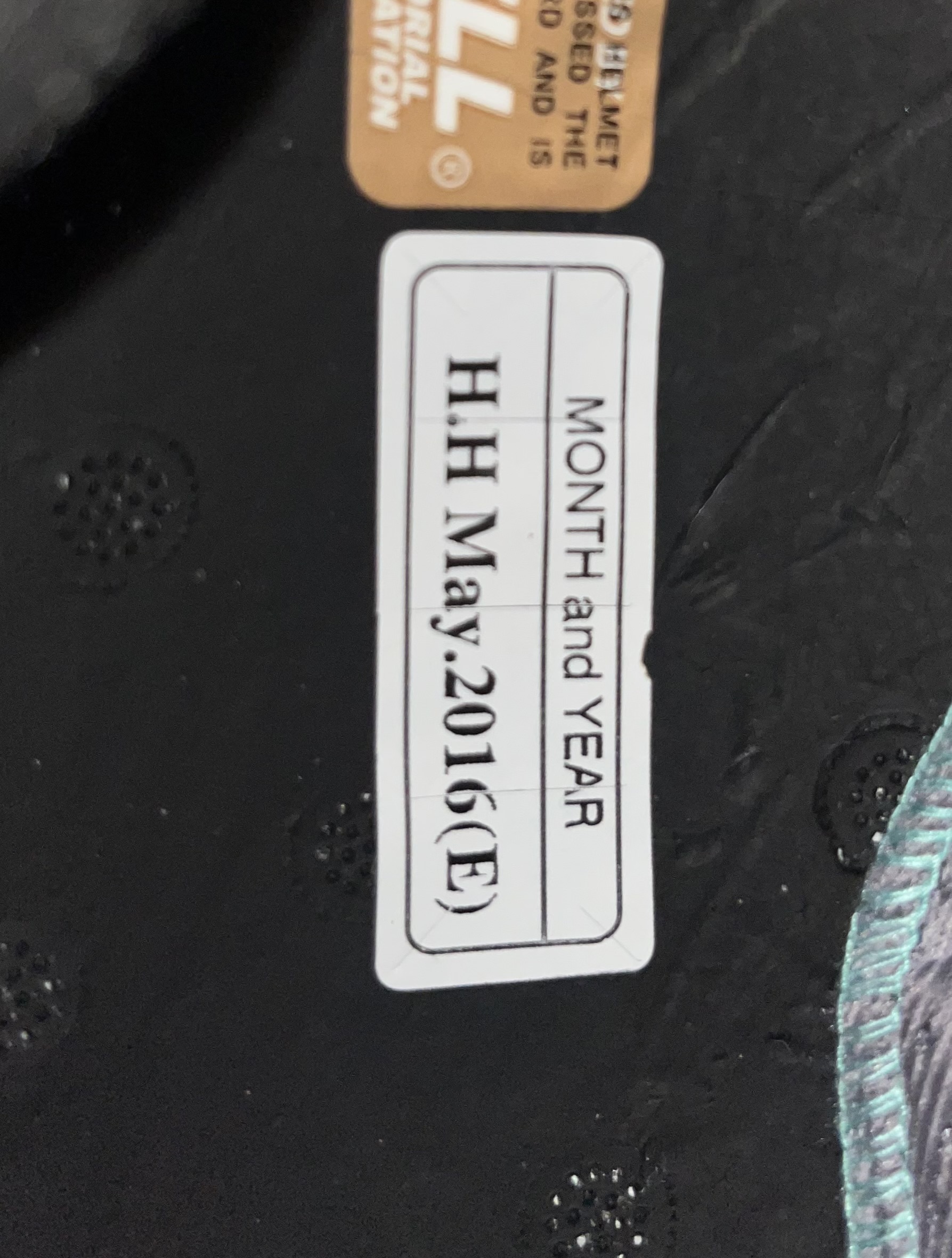 HJC CL-17 VOID MC-5F MOTORCYCLE HELMET (LARGE) - USED