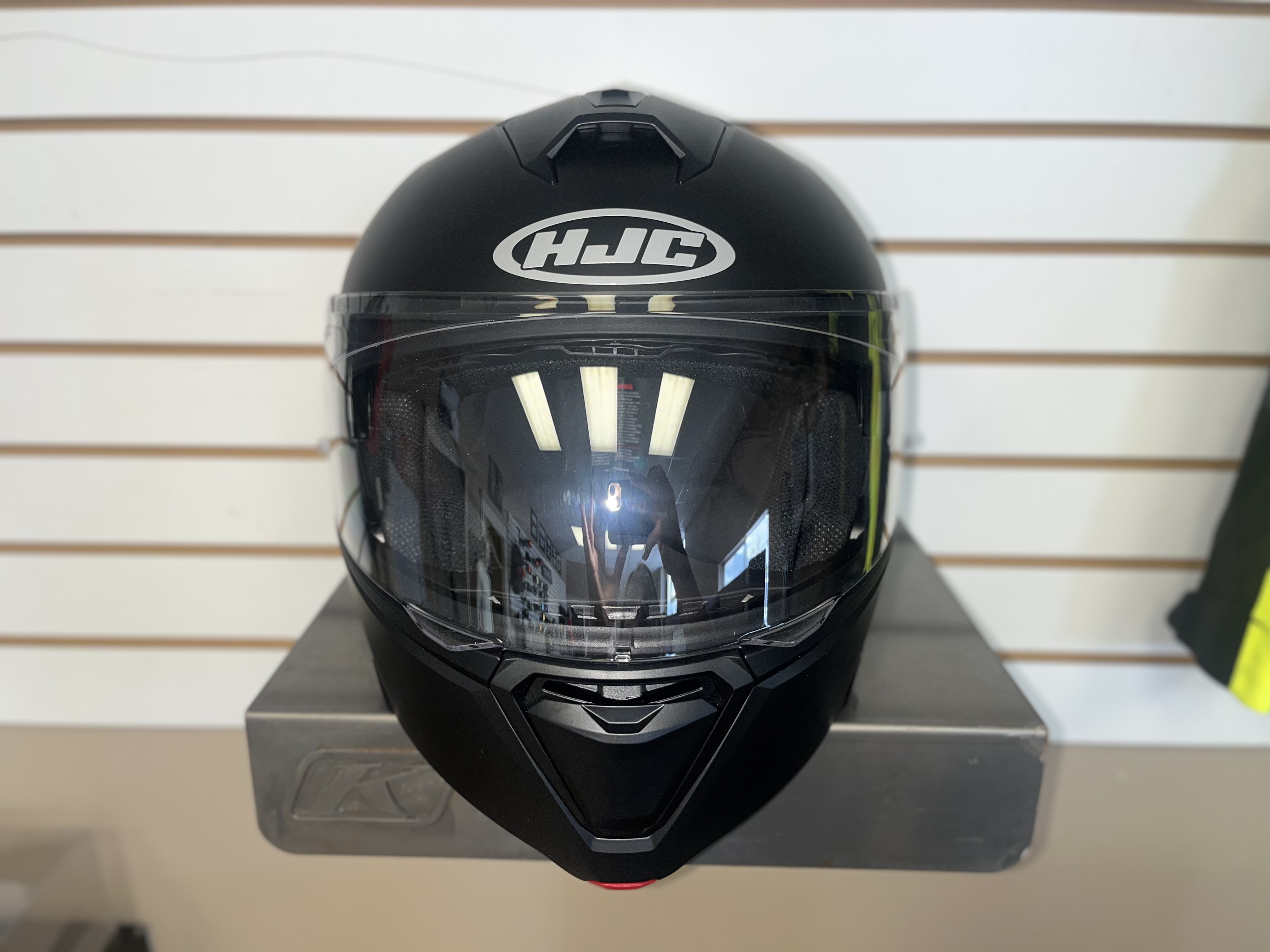 HJC i 90 HELMET (BLACK) (X-LARGE) - USED