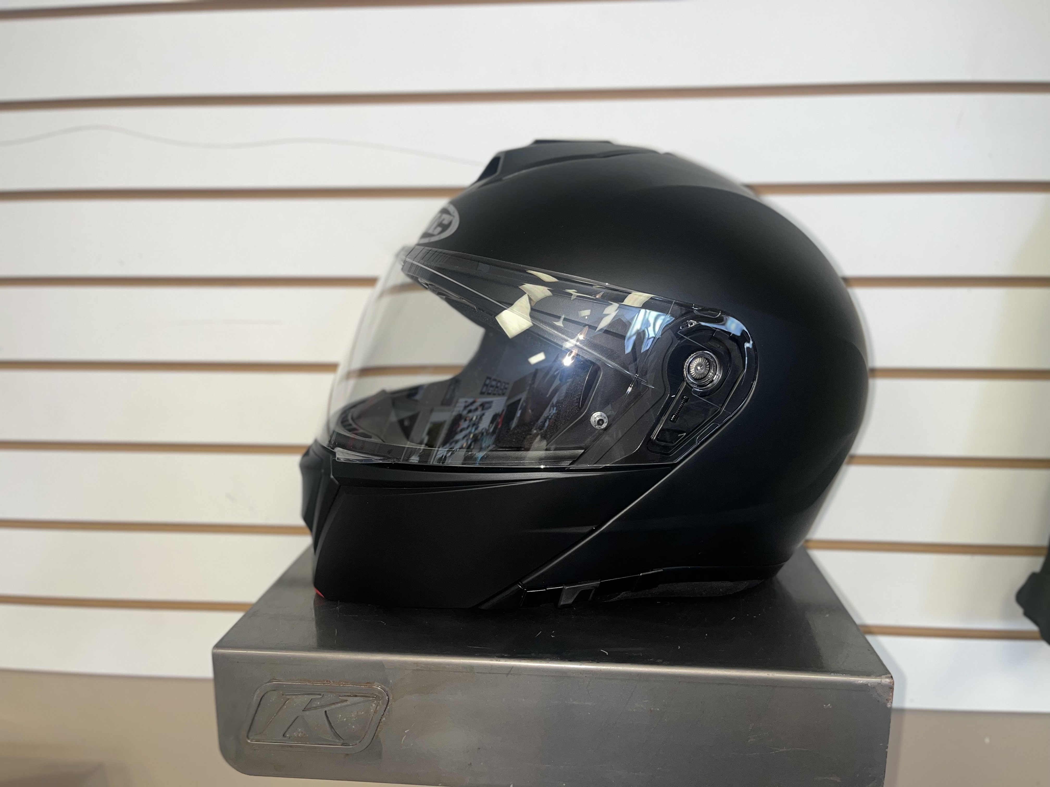 HJC i 90 HELMET (BLACK) (X-LARGE) - USED