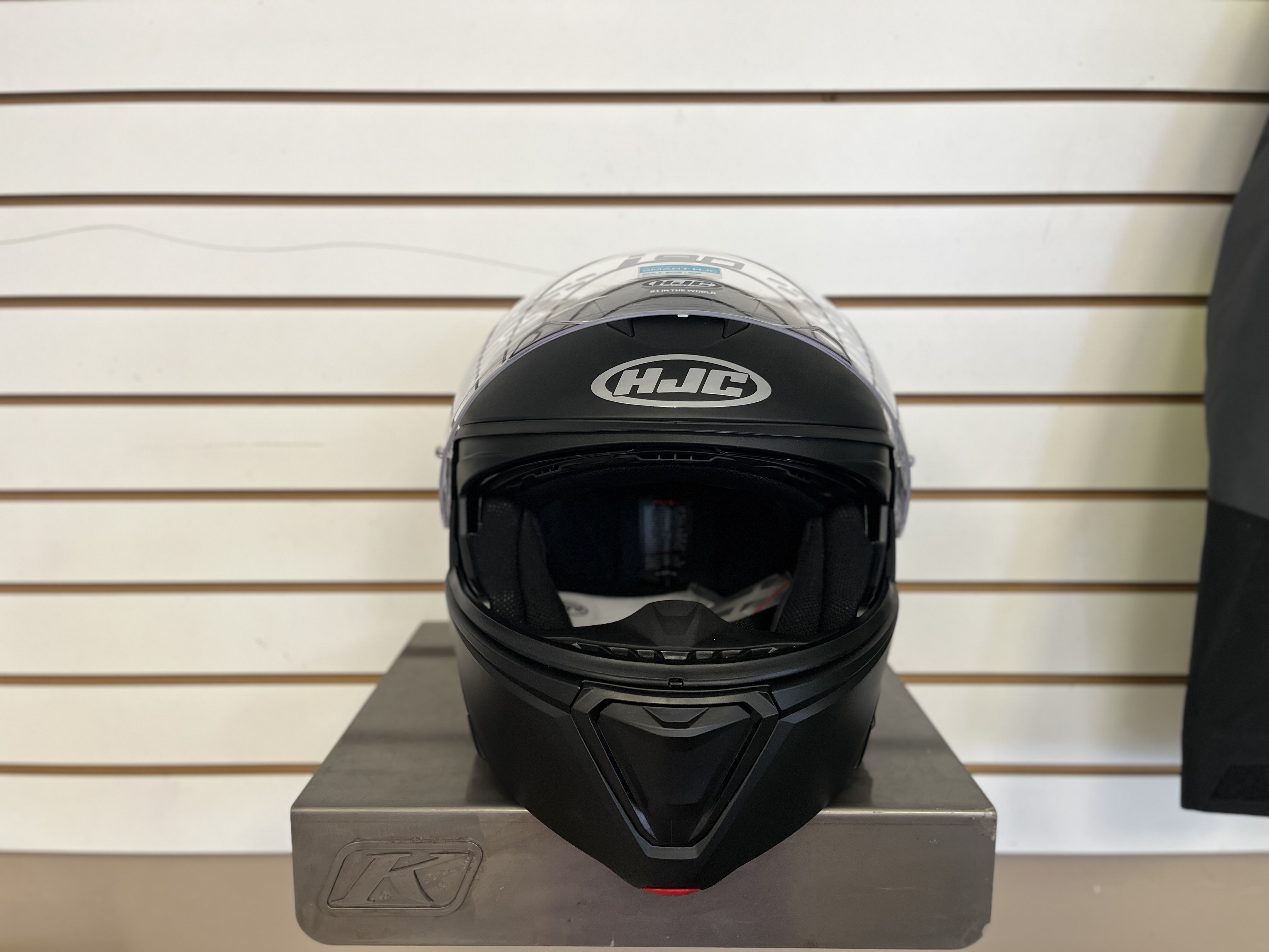 HJC i 90 SEMI FLAT BLACK MODULAR HELMET (X-LARGE) - DISPLAY MODEL