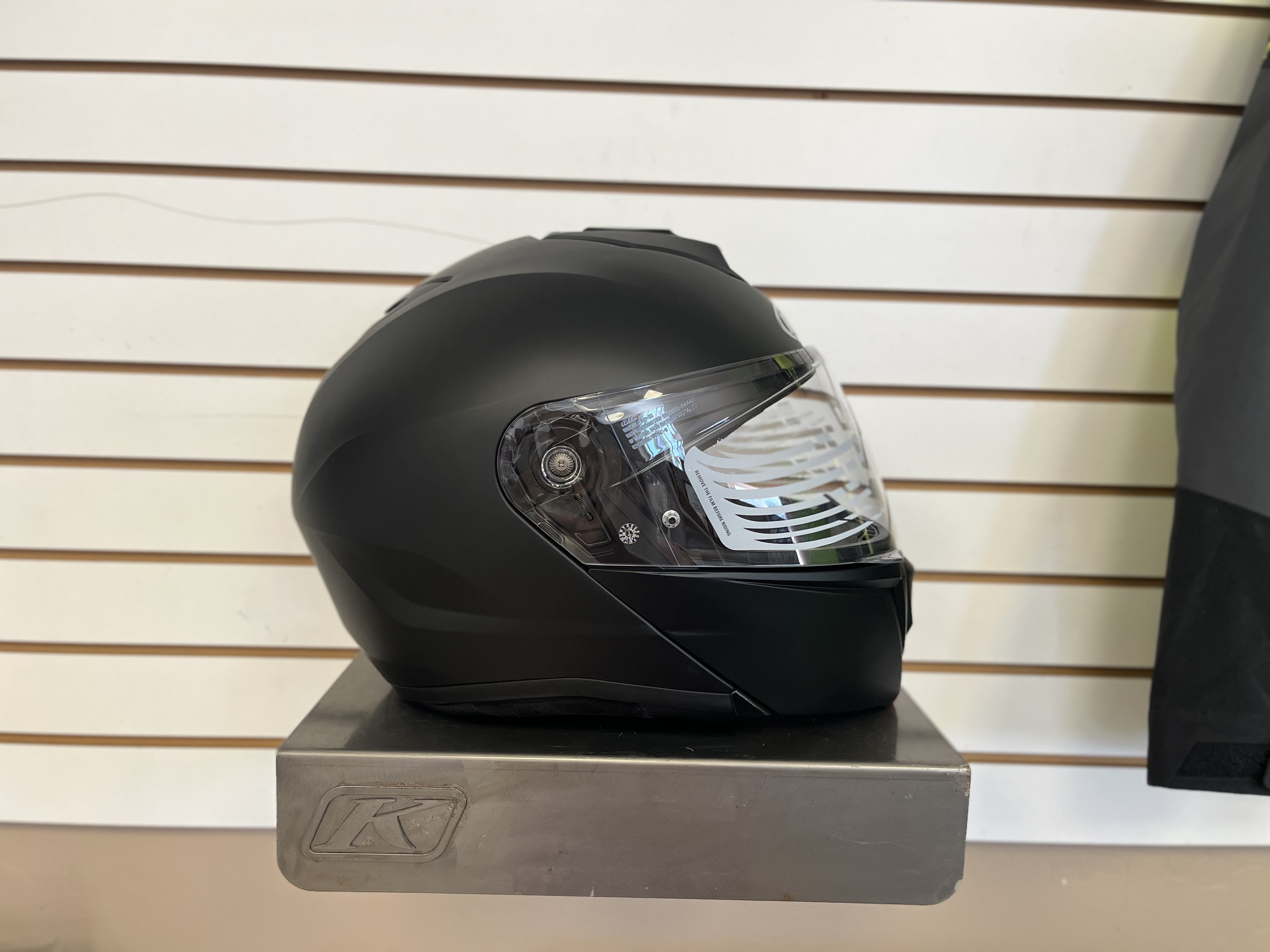 HJC i 90 SEMI FLAT BLACK MODULAR HELMET (X-LARGE) - DISPLAY MODEL