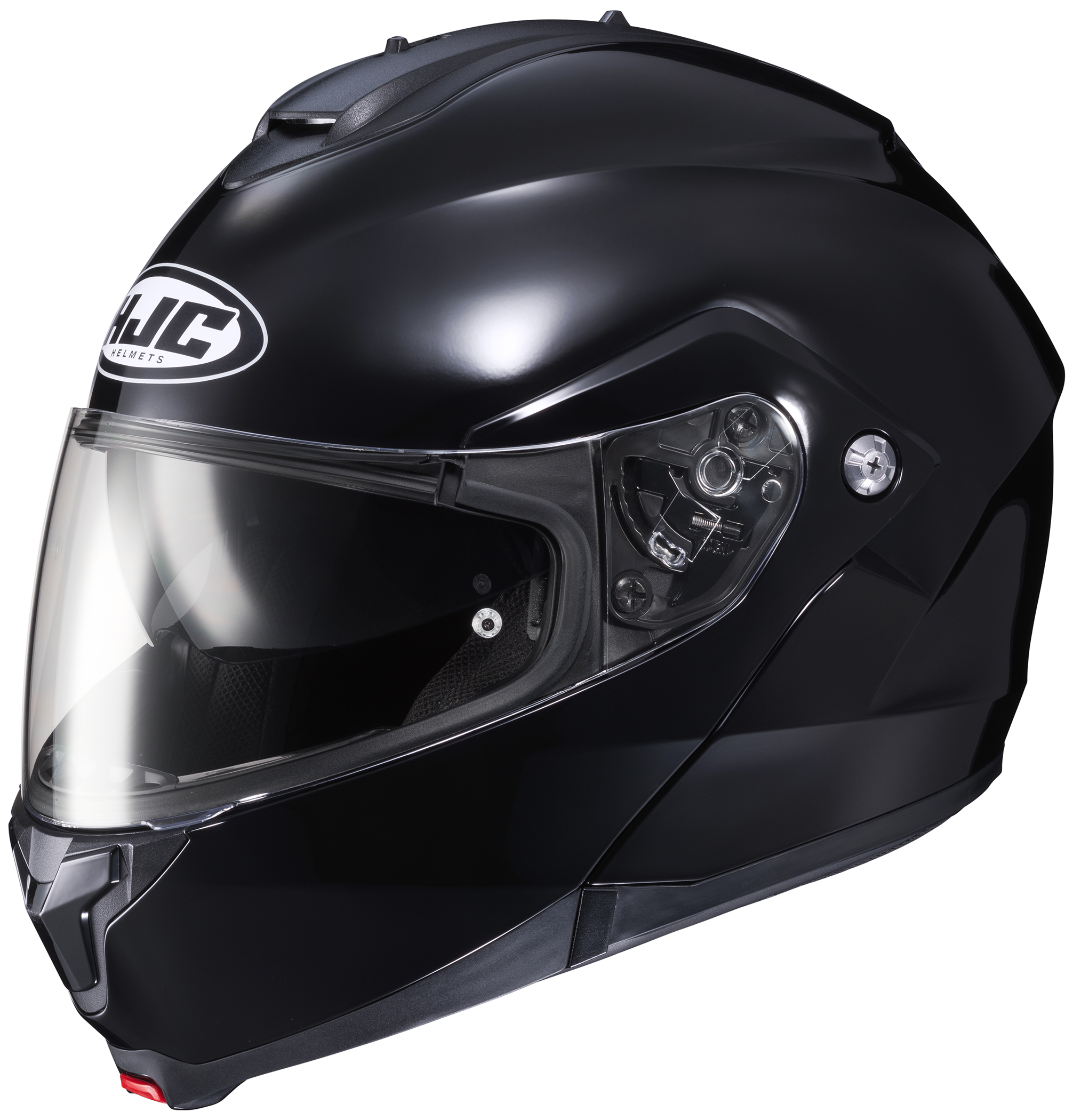 HJC C91 MOTORCYCLE HELMET (BLACK, LARGE) - USED