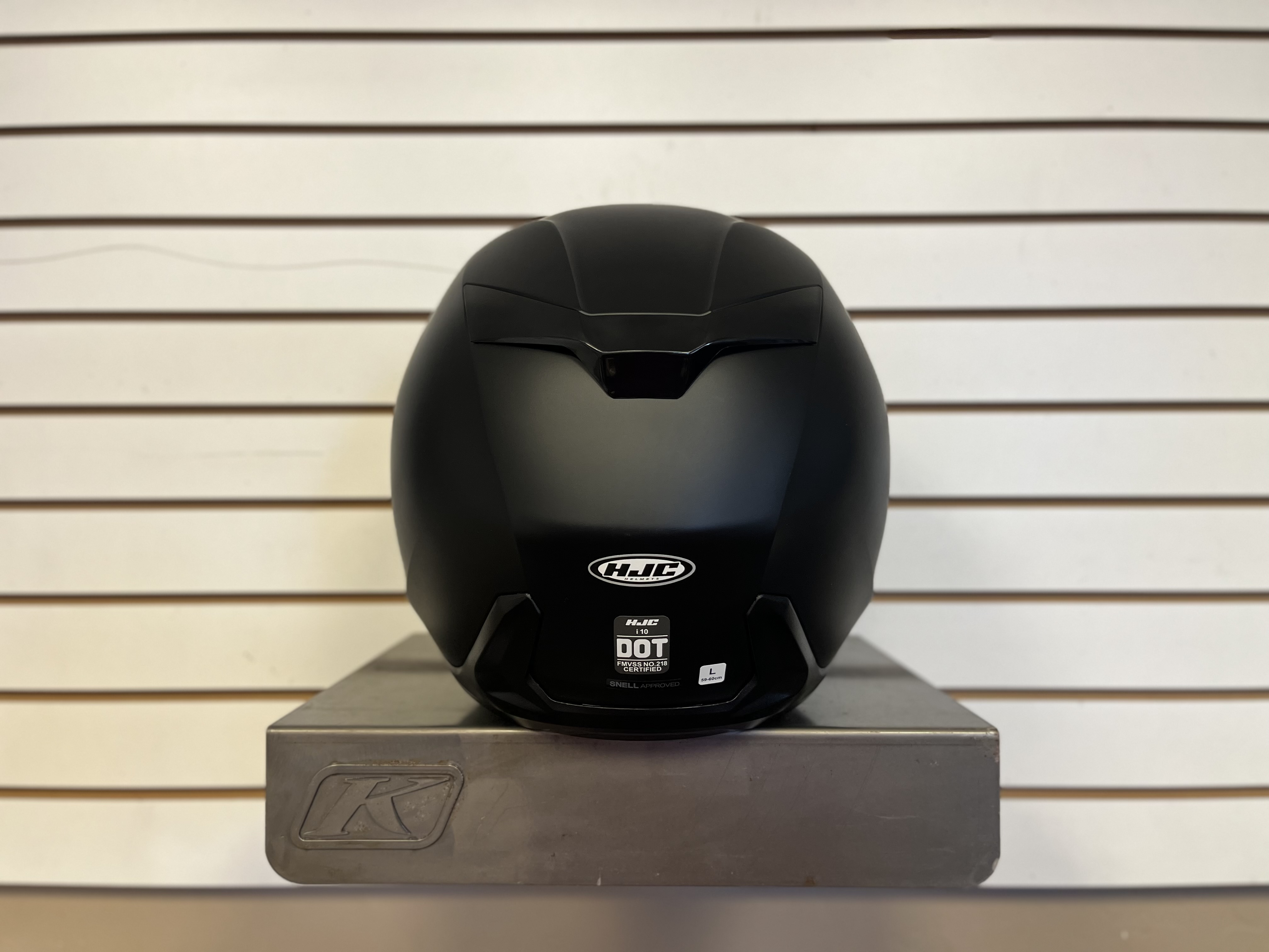 HJC i 10 SEMI FLAT BLACK (LARGE) - DEMO MODEL