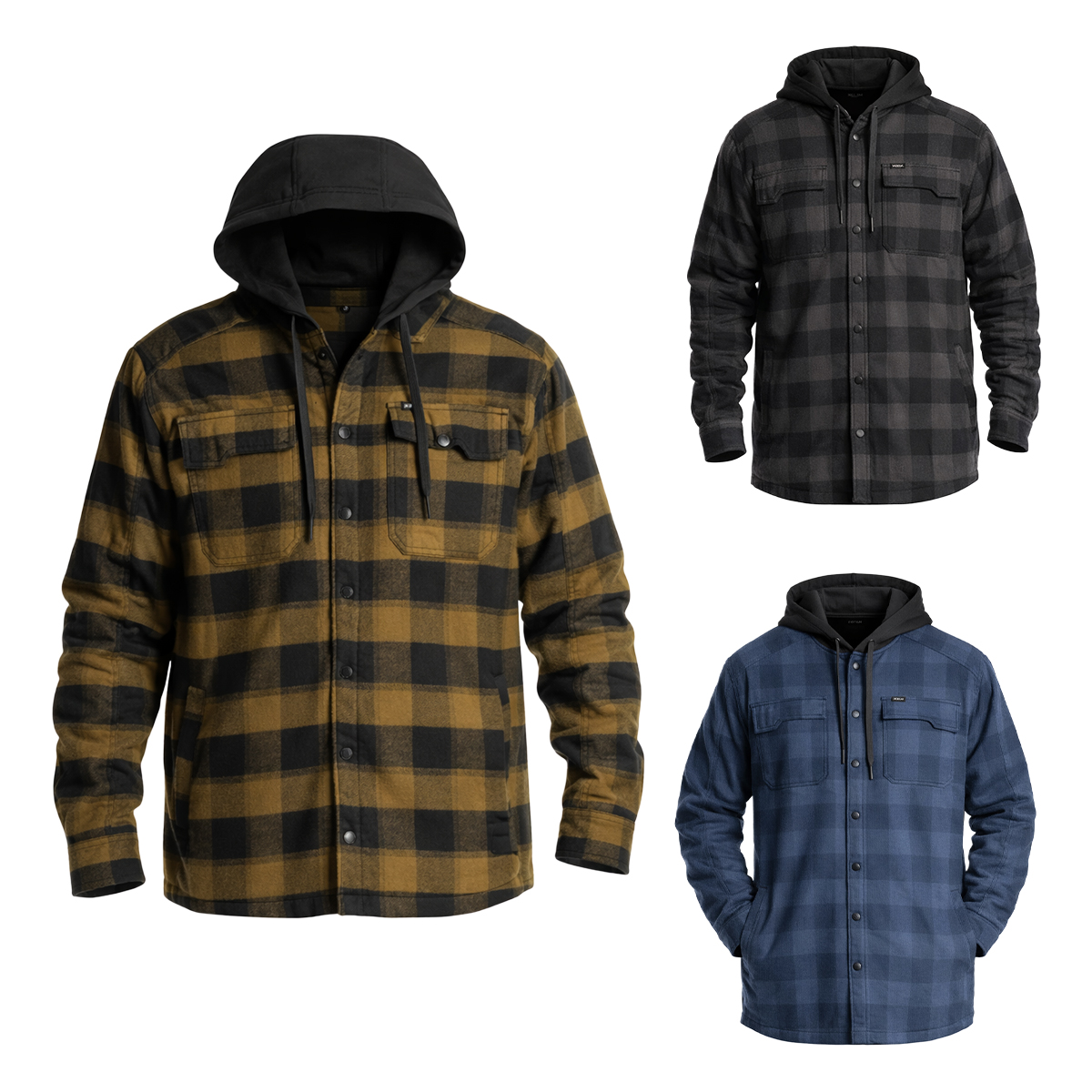 Klim Targhee Fleece-Lined Flannel Hoodie [Sample]