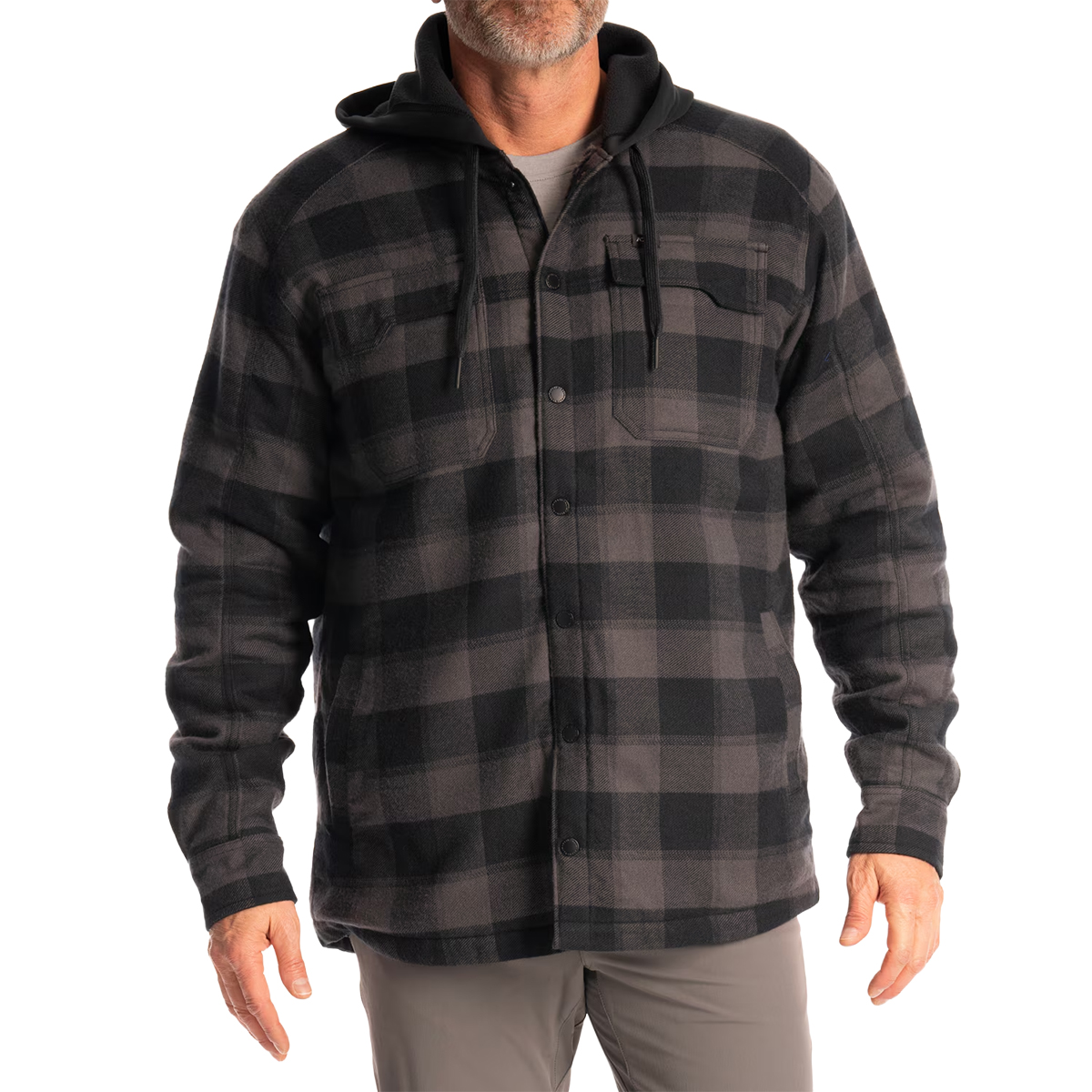 Klim Targhee Fleece-Lined Flannel Hoodie [Sample]