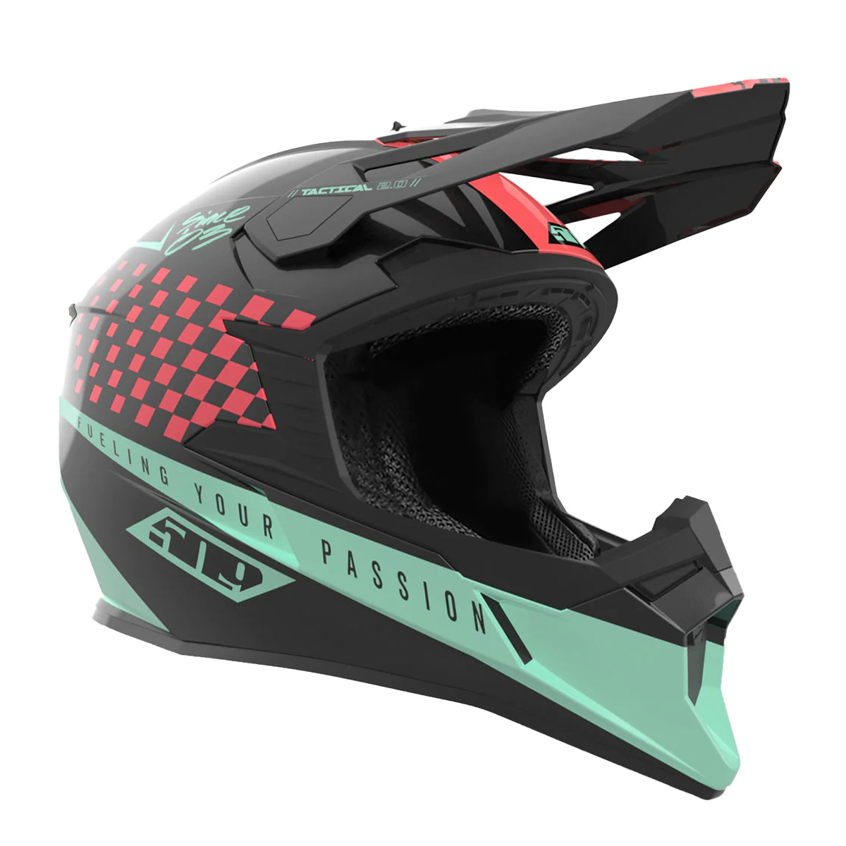 509 Tactical 2.0 Enduro Helmet - Speedsta Coral