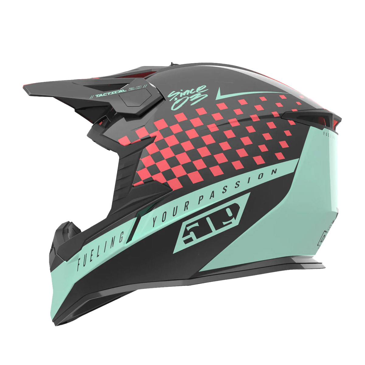 509 Tactical 2.0 Enduro Helmet - Speedsta Coral