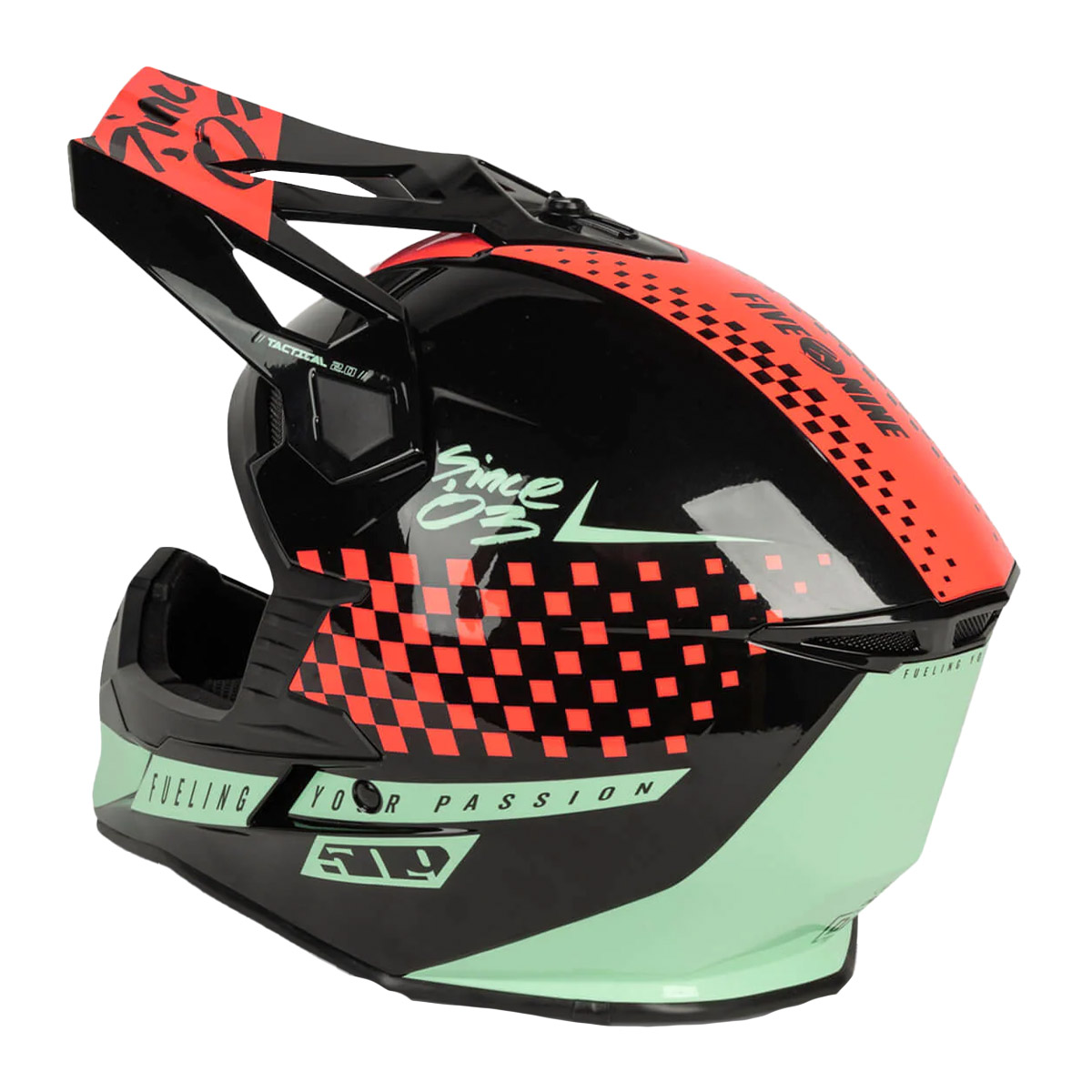 アムレット ダラコスタ 509 Tactical 2.0 Enduro Helmet - Speedsta Coral | Offroad Helmet