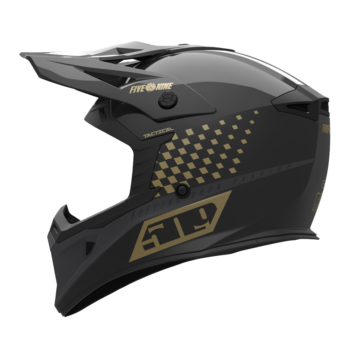 509 Tactical Offroad Helmet - Speedsta Black Gold [Limited Edition