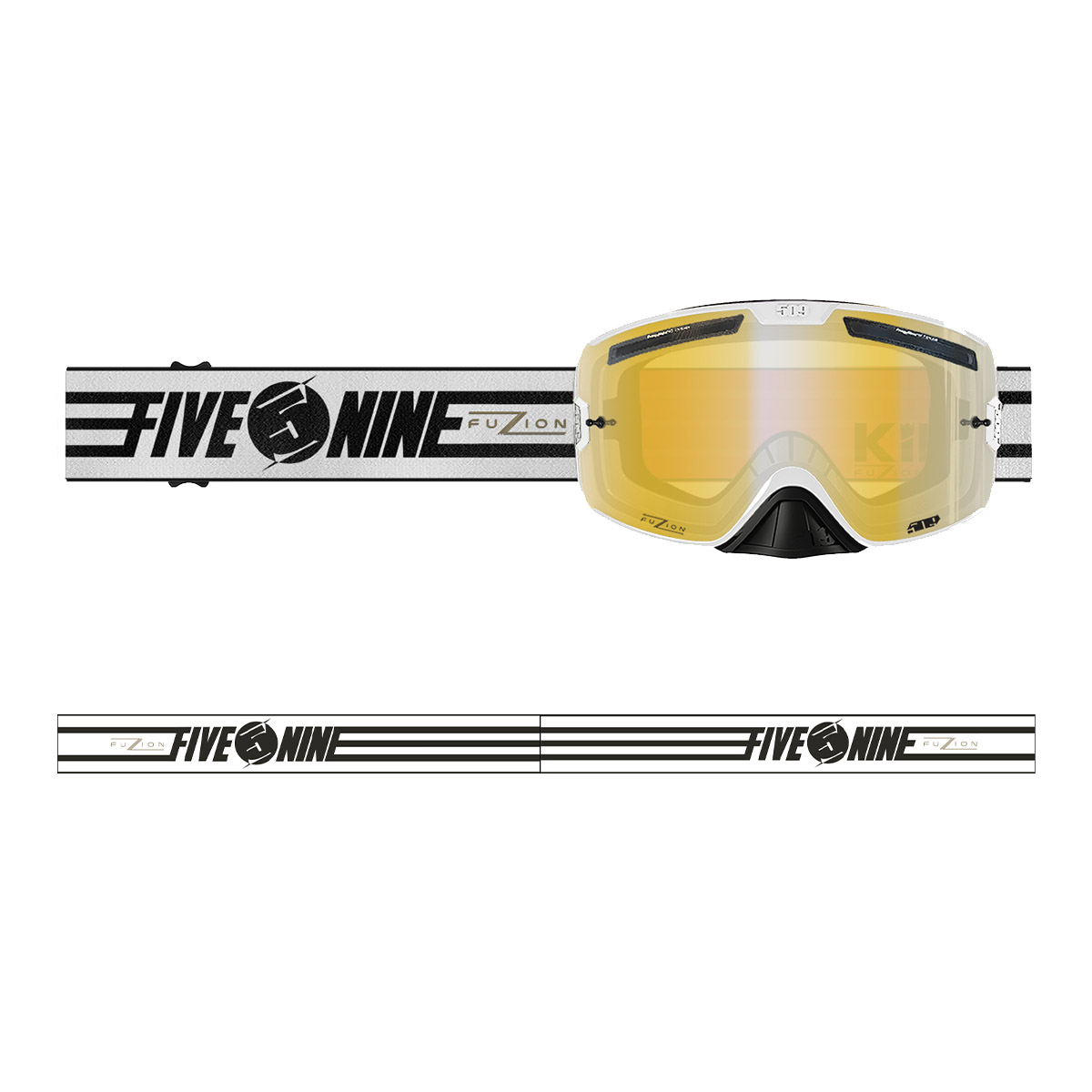 509 Kingpin Fuzion Flow Goggle - White [Limited Edition]